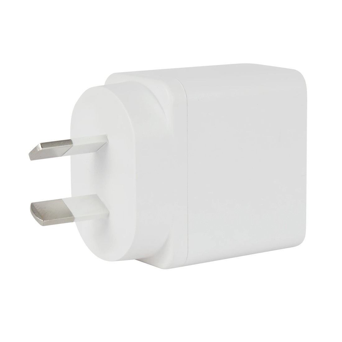 4 Wall USB Charger with USB-A to USB-C - White, 4 of 7