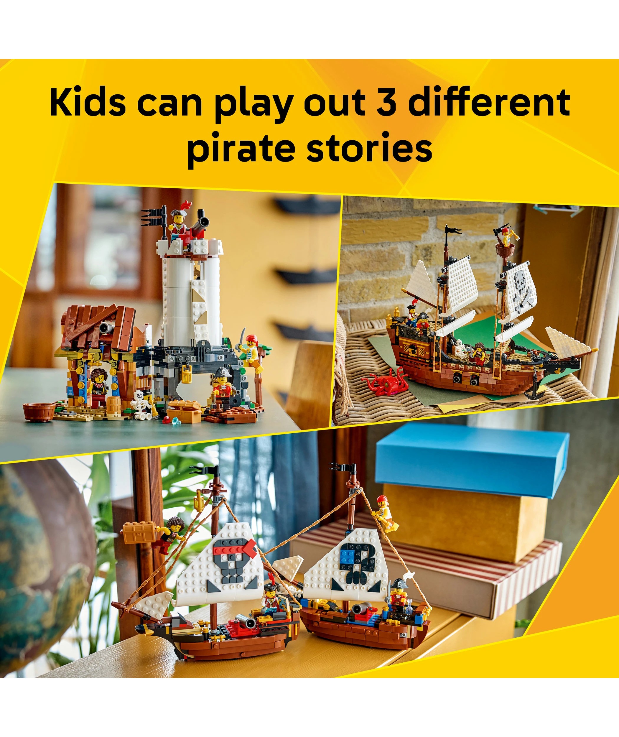 4 LEGO Creator Iconic Pirate Ship 31387, 4 of 9