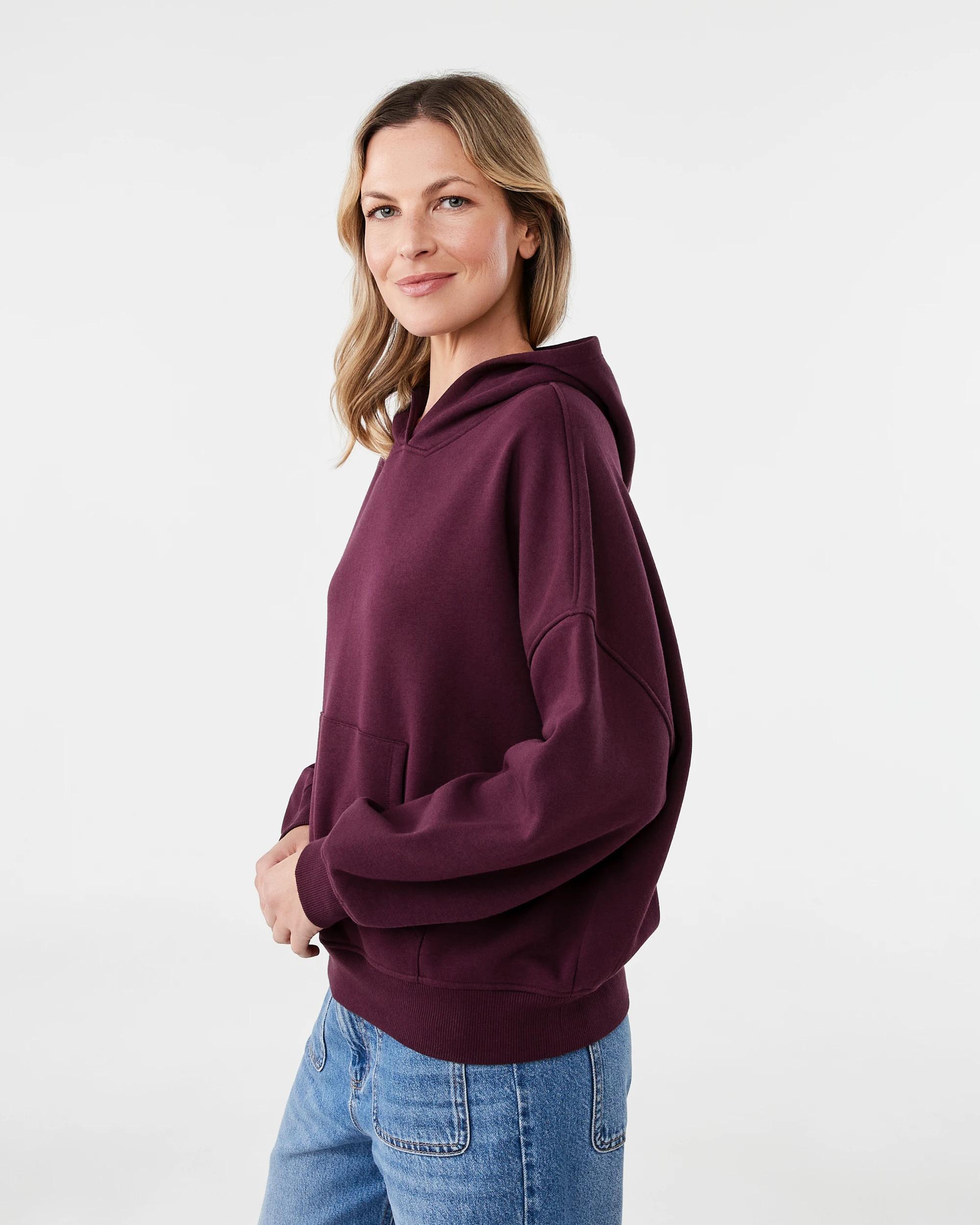 2 Everyday Hoodie Plum Jam, 2 of 6