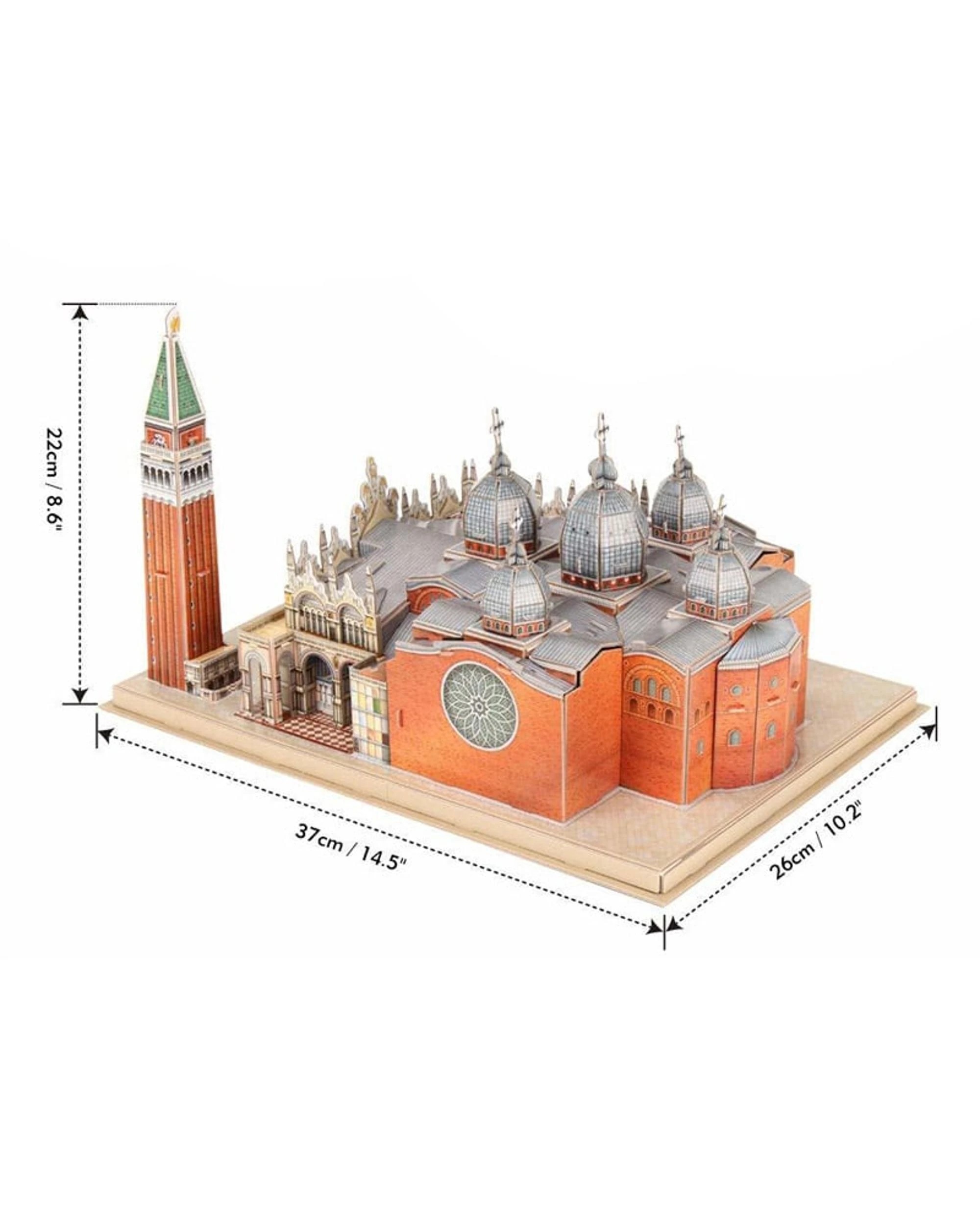 4 CubicFun St. Mark's Square Venice 3D Puzzle, 4 of 4