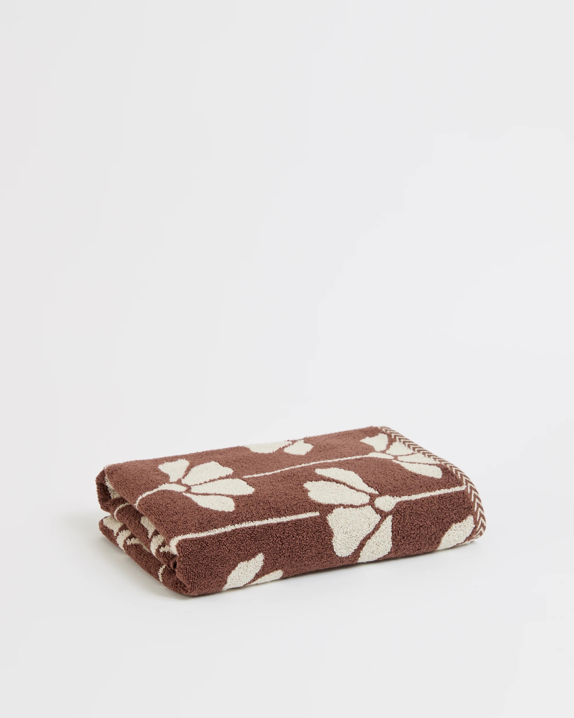 1 Target Lotus Australian Cotton Textured Bath Towel - Tiramisu - Brown, 1 of 3