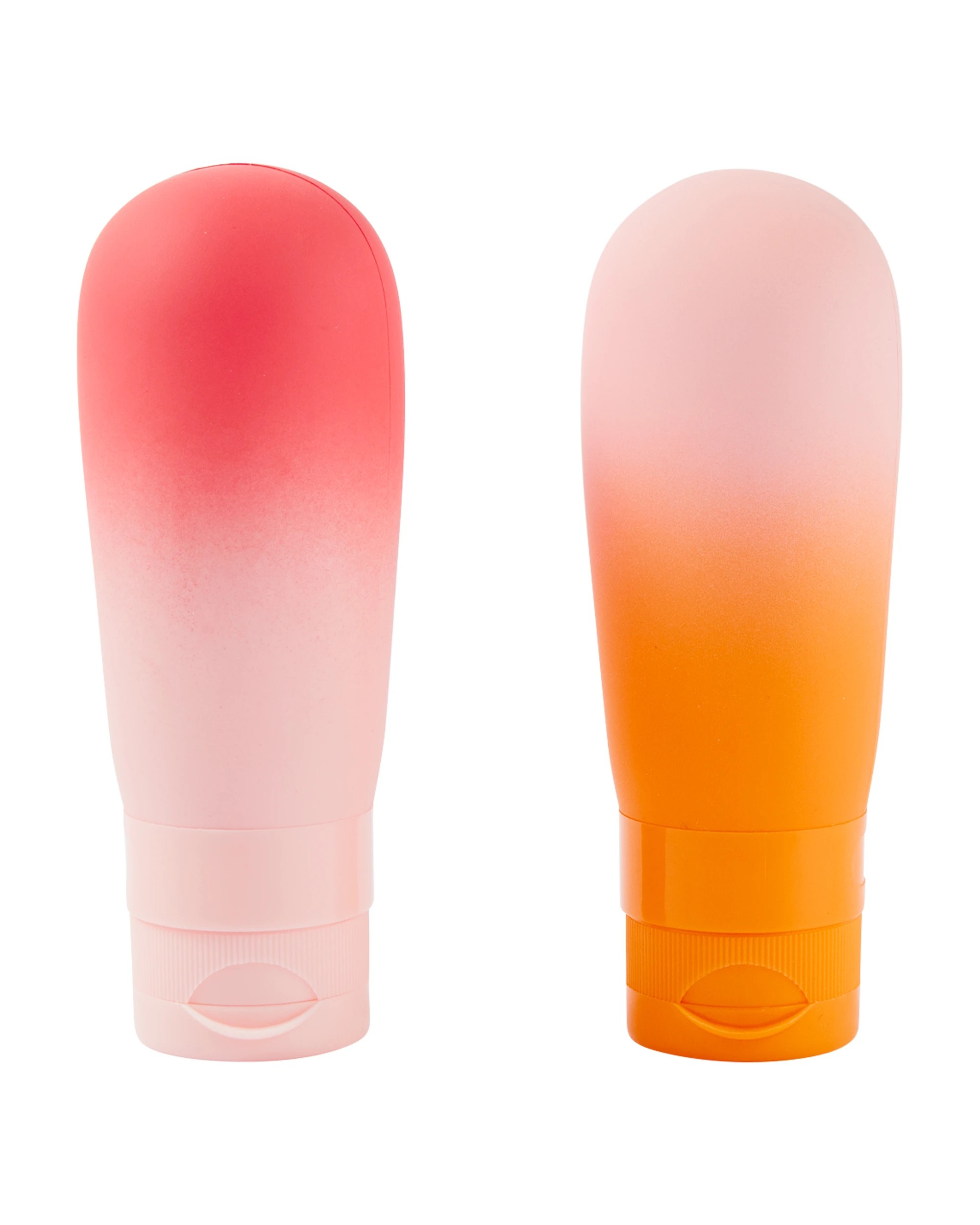 2 OXX Travel 2 Pack Brunch Club Silicone Travel Bottles, 2 of 4