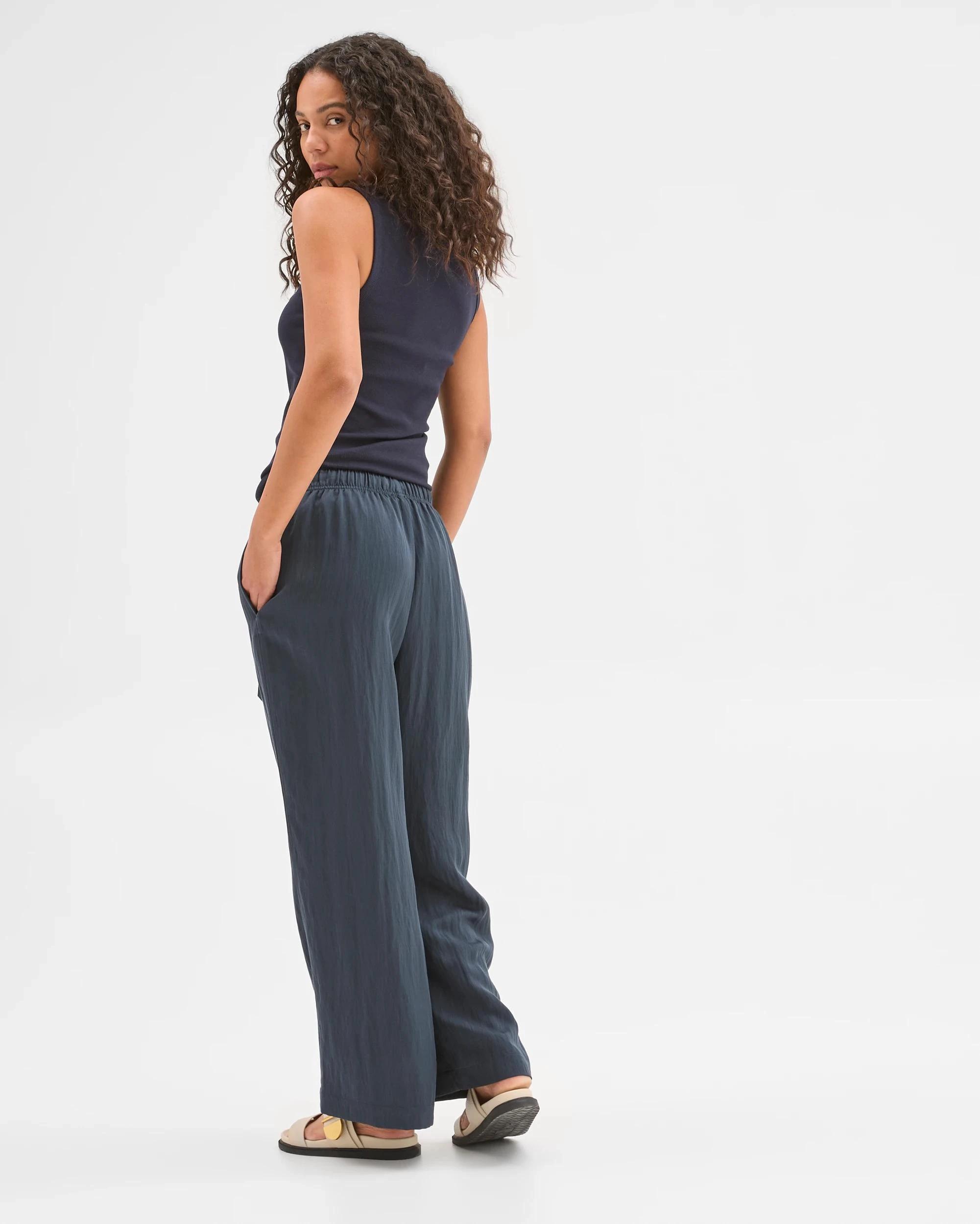 3 Target Pull On Full Leg Pants NAVY BLAZER, 3 of 5