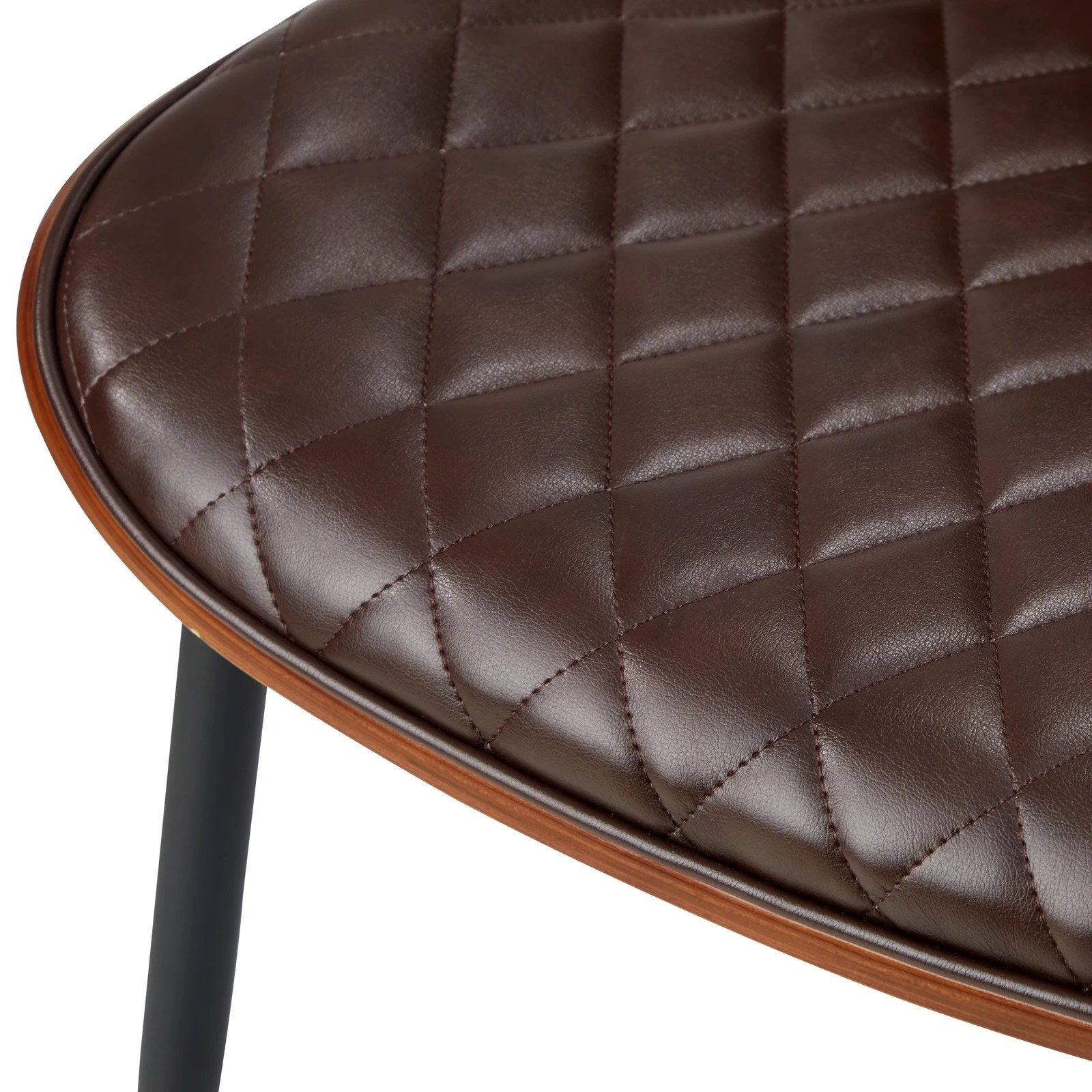 5 Oikiture 110cm Round Dining Table With 4pcs Pu Dining Chairs
 - Multi, 5 of 9