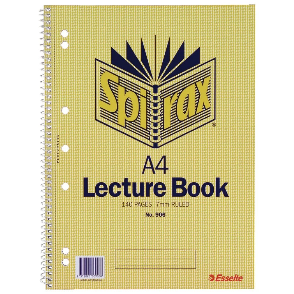 2 Spirax A4 Lecture Book No. 906 140 Page, 2 of 5