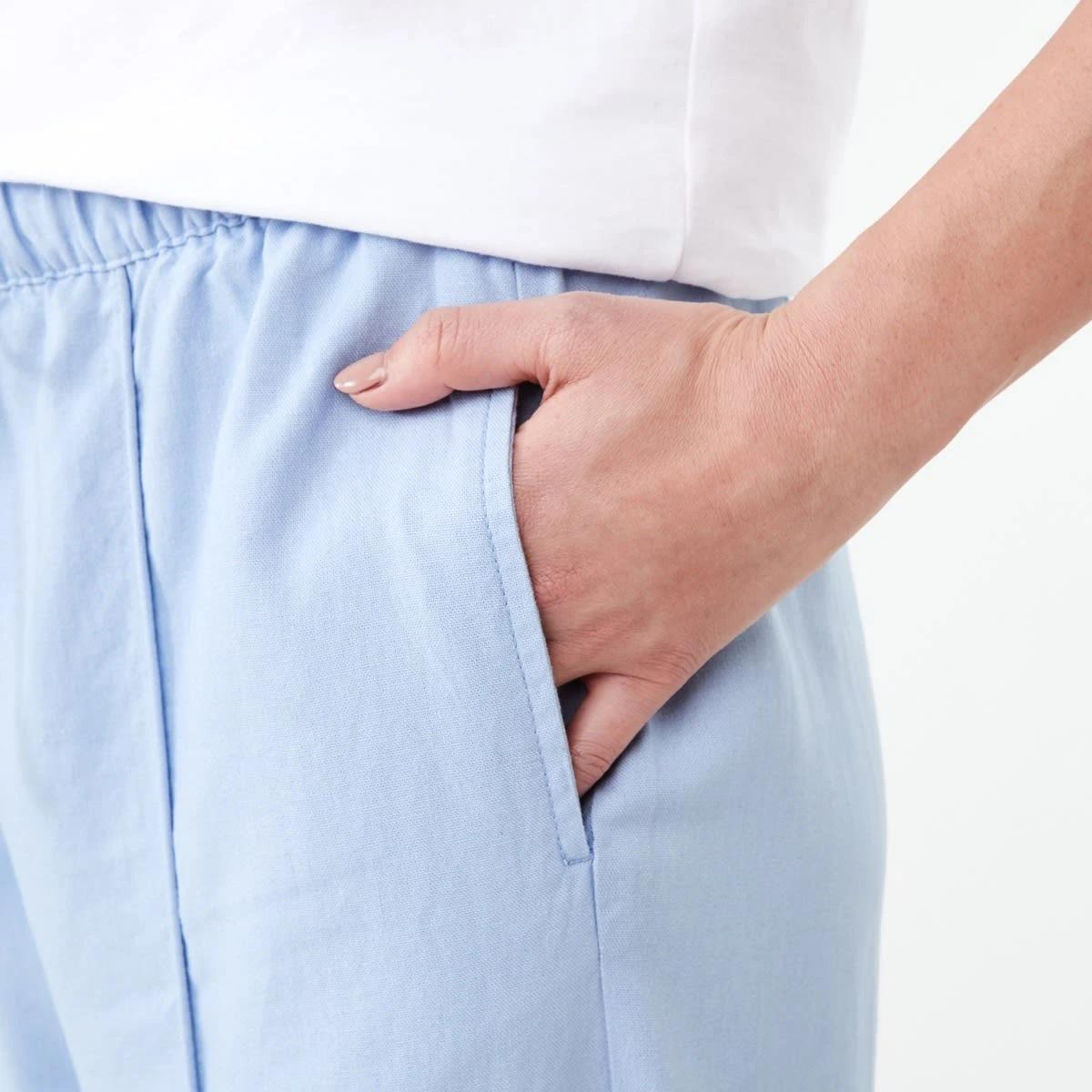 5 Textured Seam Front Pants BRUNI BLUE, 5 of 6