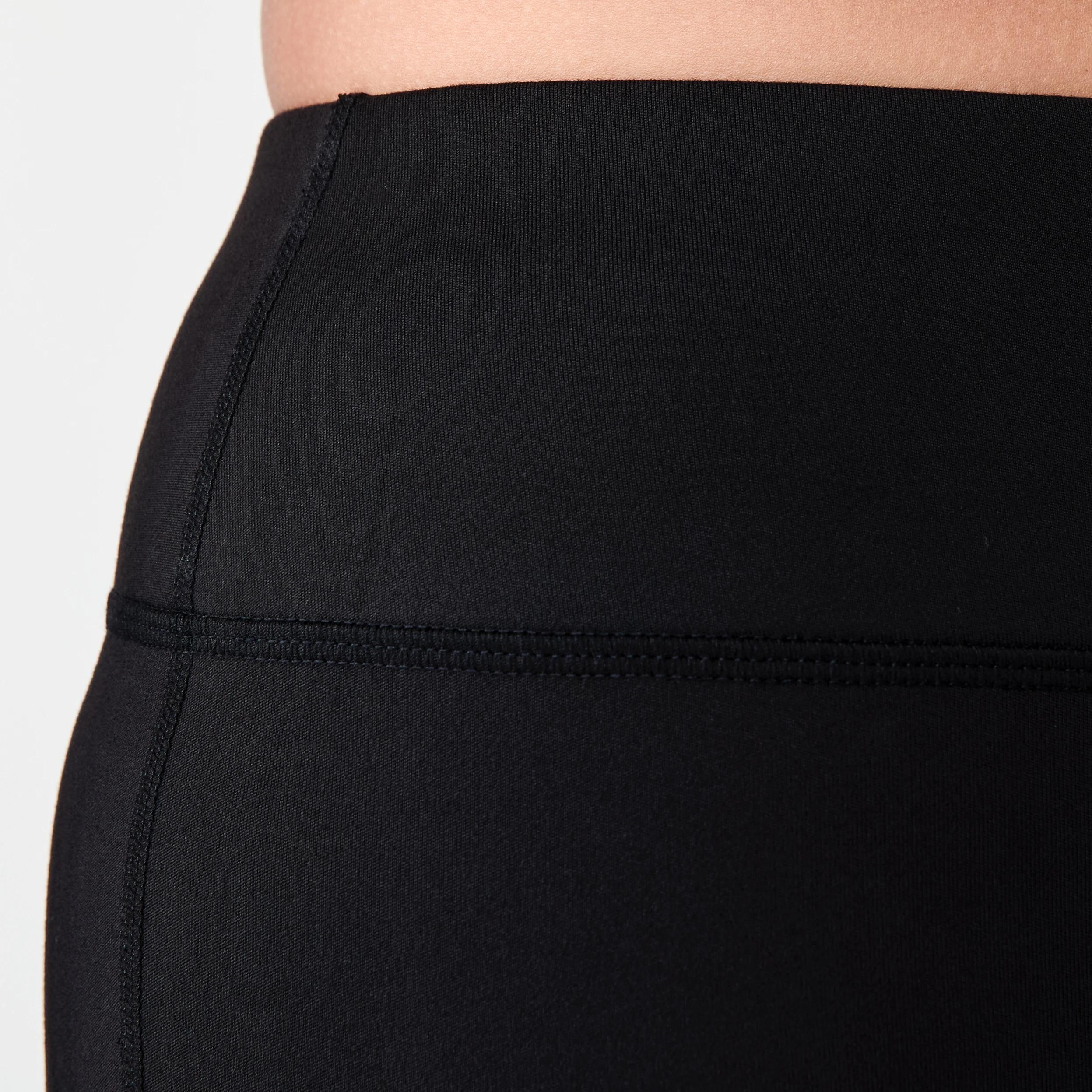 5 Active Womens Core Crop Everyday Comfort Leggings BLACK, 5 of 5