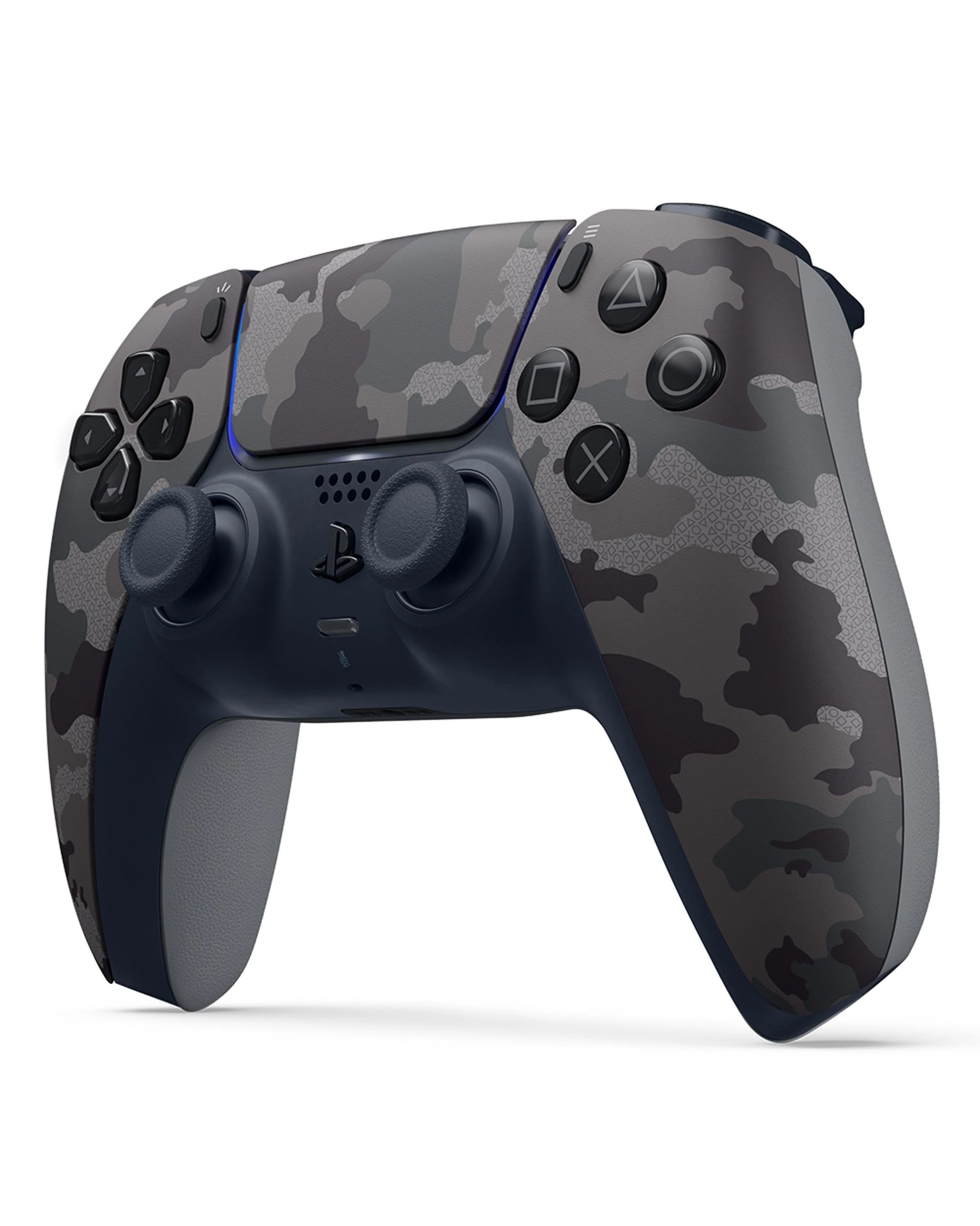 3 PlayStation 5 DualSense Gray Camouflage Wireless Controller - Grey, 3 of 4