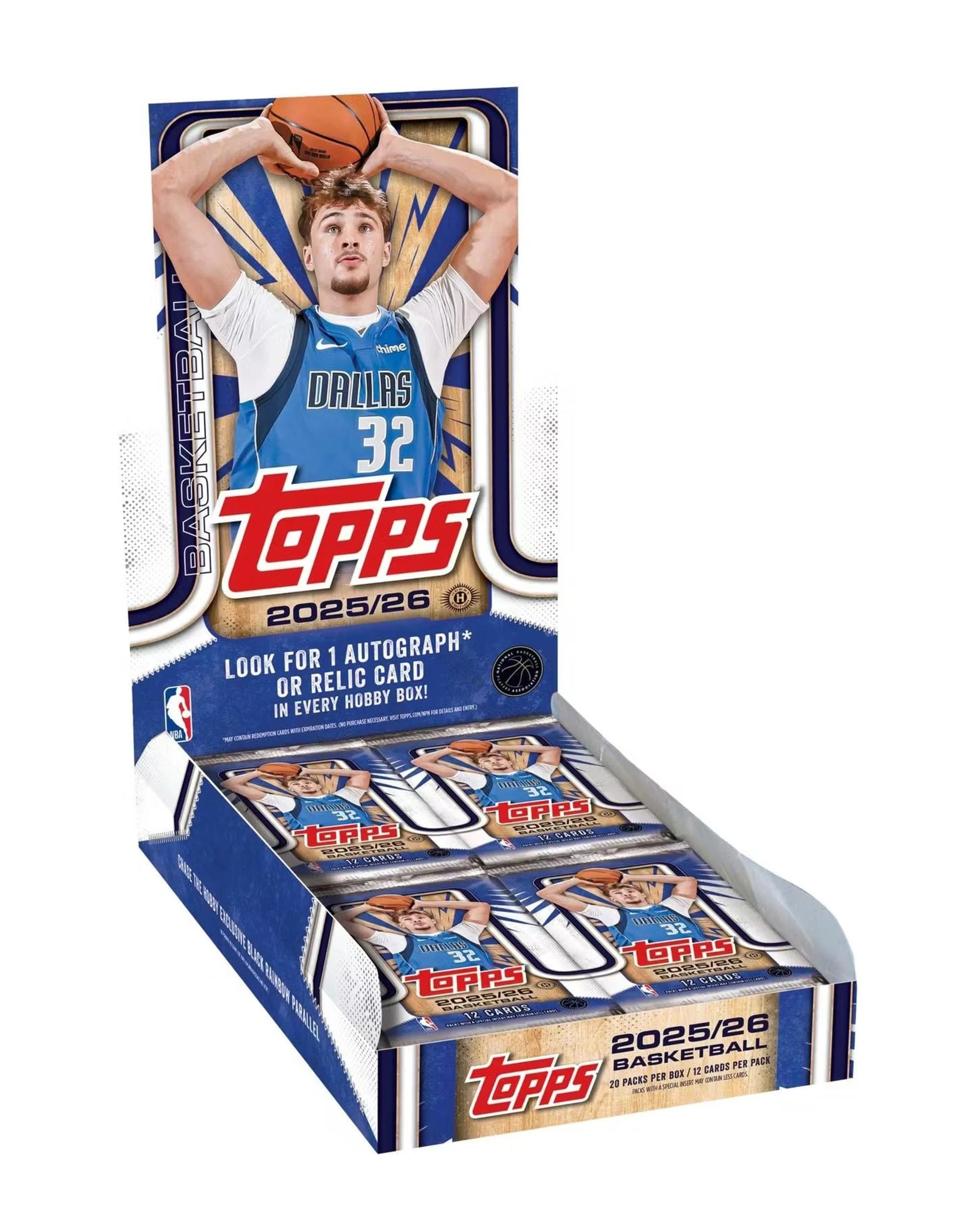 1 Topps 2025/26 Basketball Hobby Box, 1 of 10