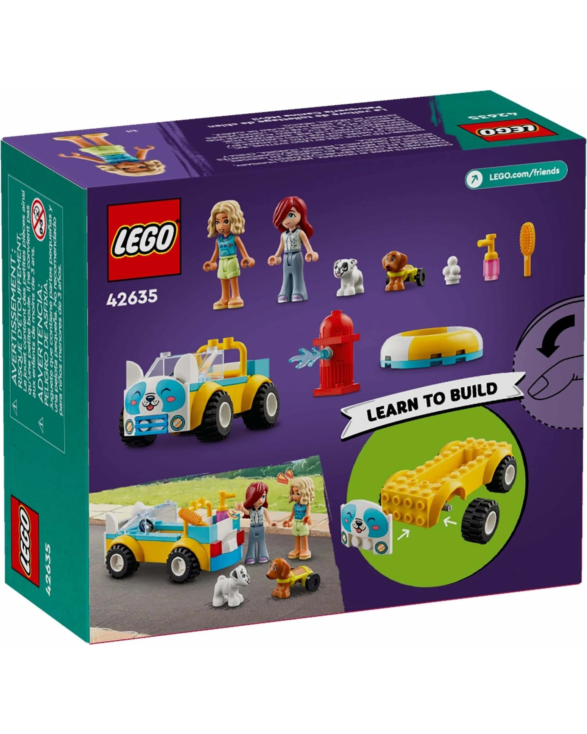 2 LEGO Friends 42635 Dog Grooming Car Playset, 2 of 5
