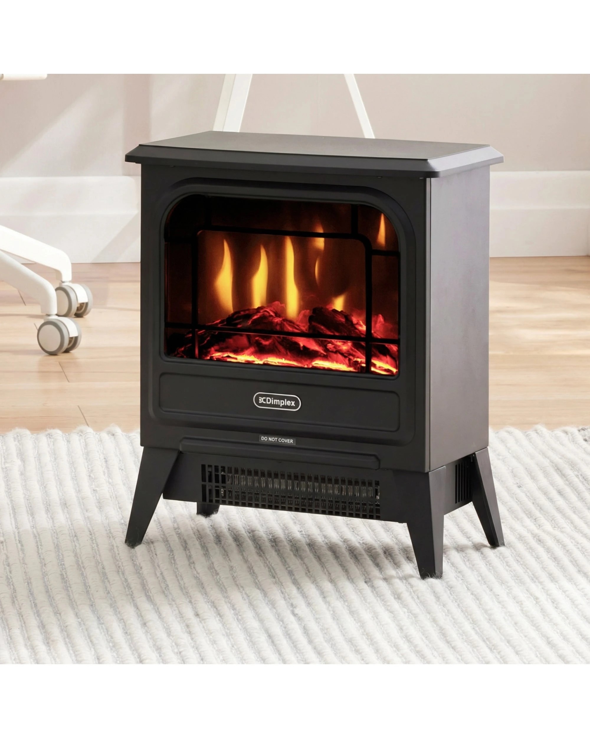 8 Dimplex Mcfstv12 1.2kw Optiflame Led Electric/portable Microstove Fire Heater - Black, 8 of 8
