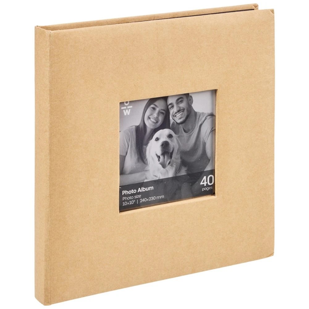 4 Officeworks 6x4 Photo Album Kraft 40 Pocket, 4 of 4