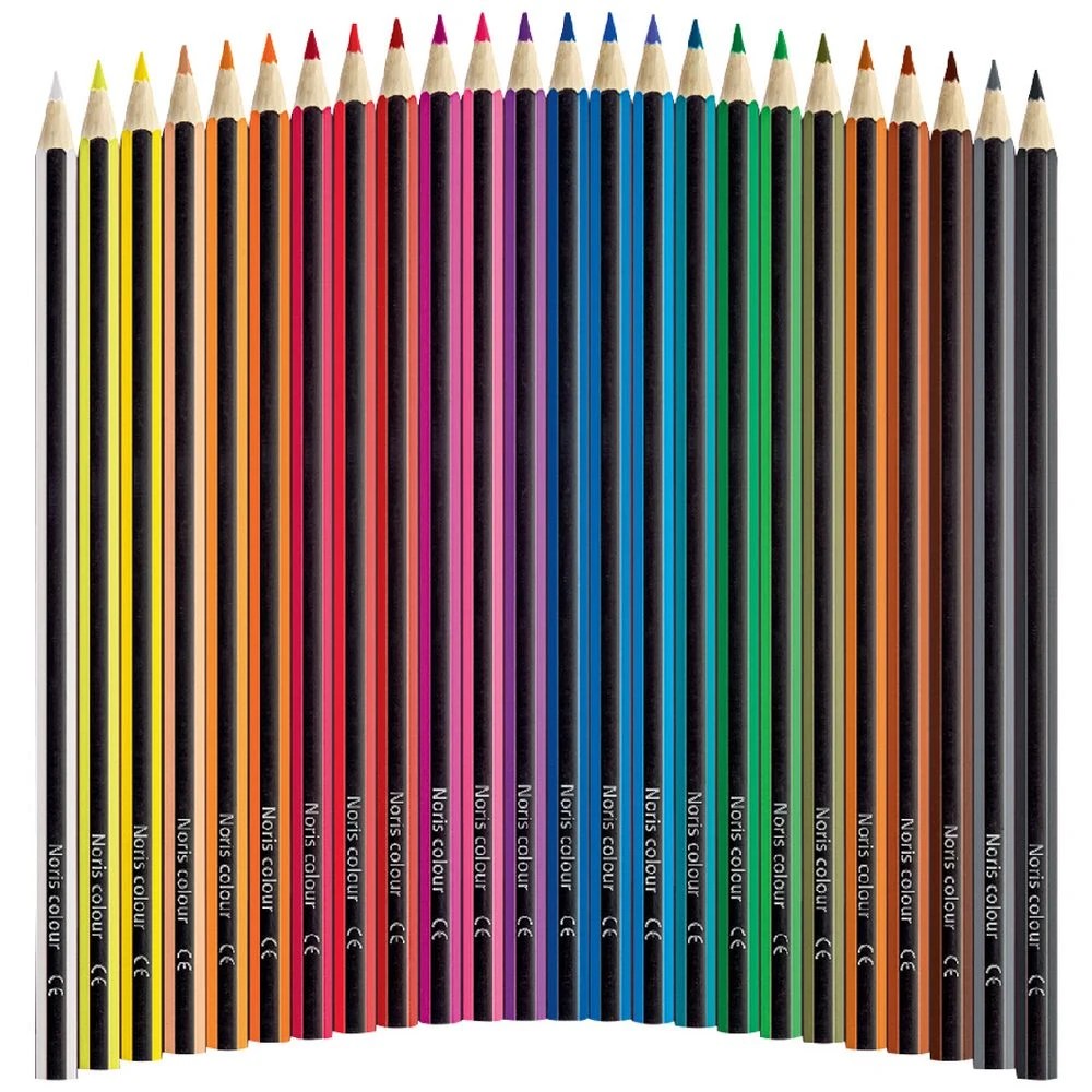 2 Staedtler Noris Coloured Pencils 24 Pack, 2 of 7
