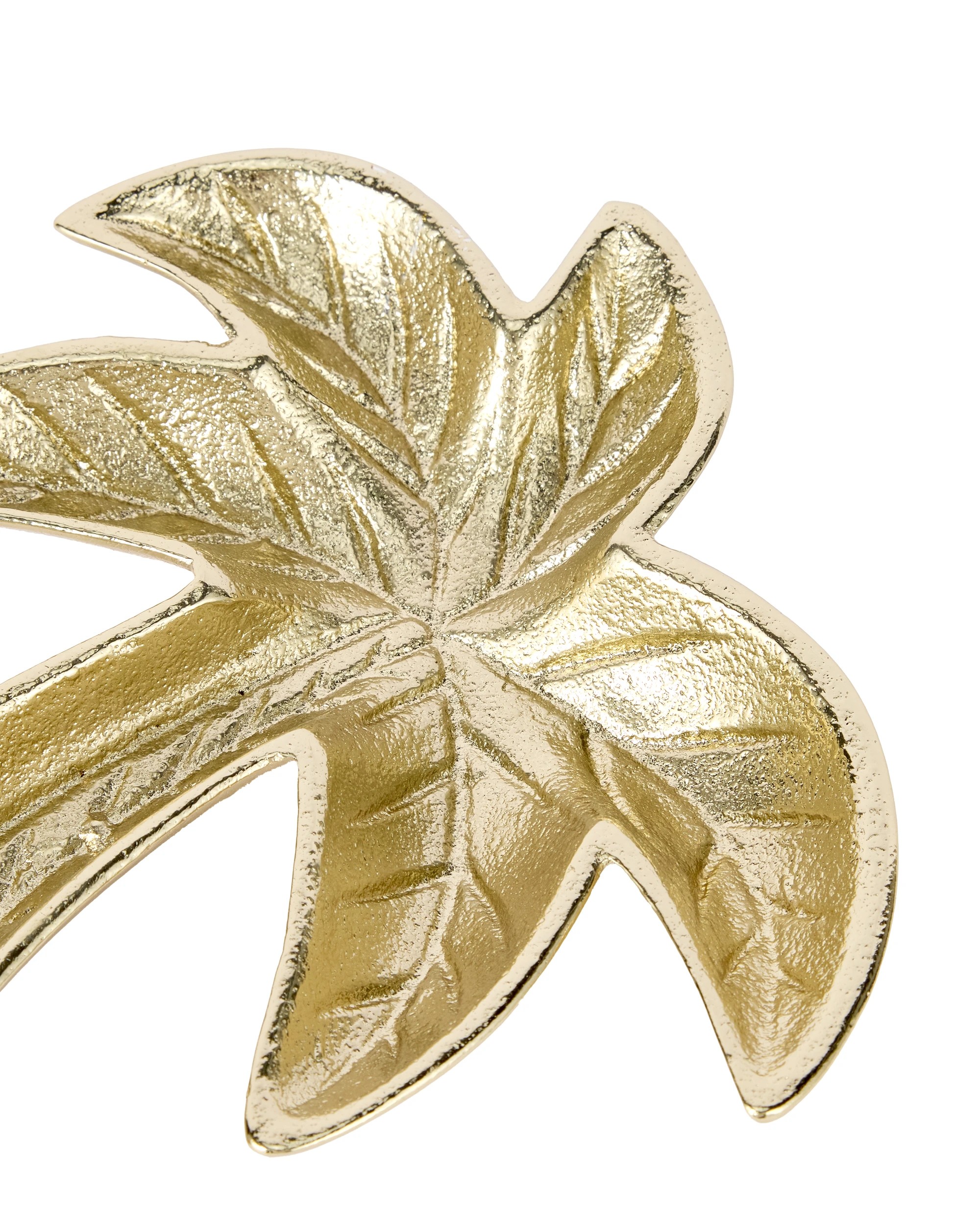 5 Brass Palm Trinket Tray, 5 of 6