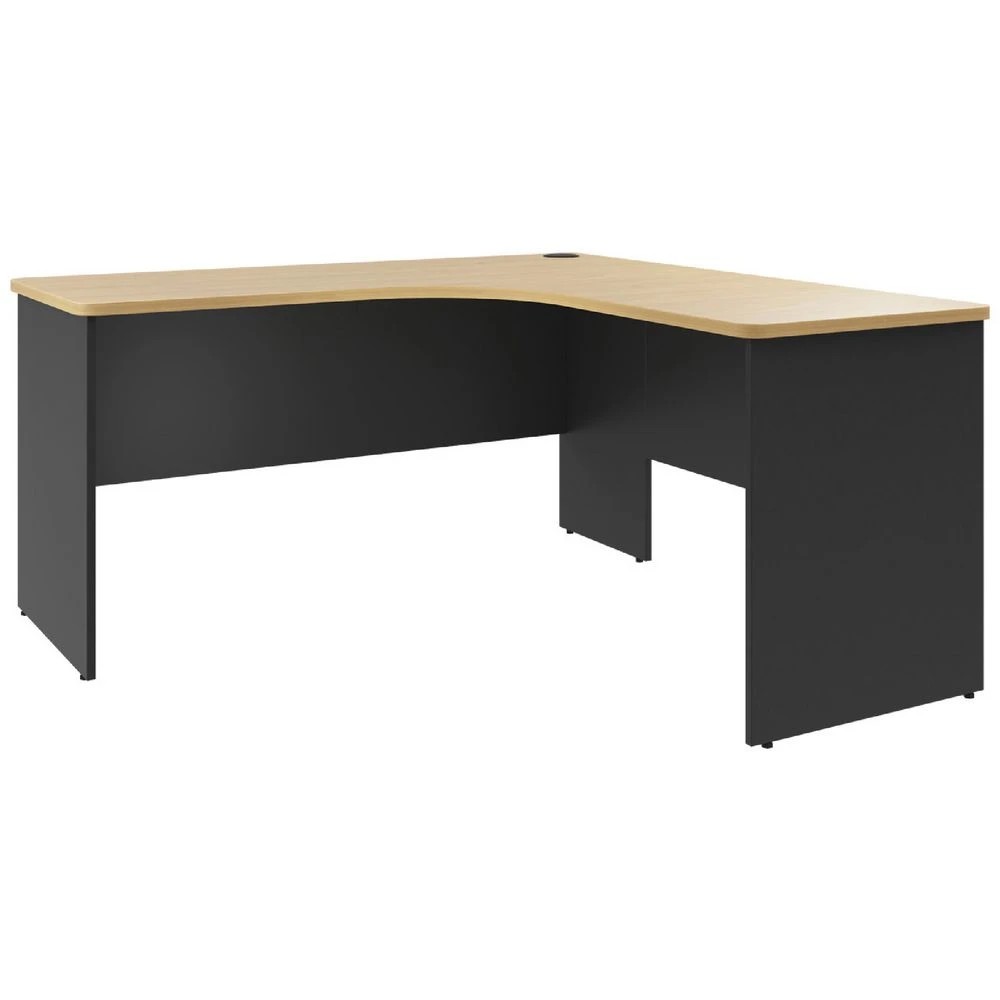 1 Toro Workstation 1500 x 1500mm Maple Grey Desks, Tables and Workstations, 1 of 2