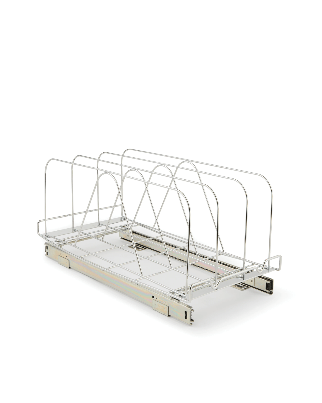 4 Chrome Pull-out Drawer Sliding Organiser, 4 of 10