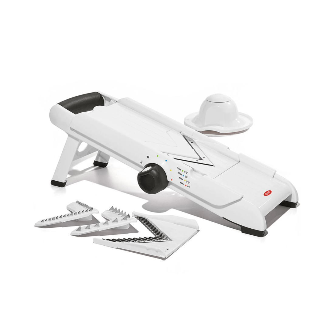 1 OXO Good Grips V-Blade Mandoline Slicer – Adjustable Stainless Steel Blade Vegetable Fruit Cutter with Grip, 1 of 10