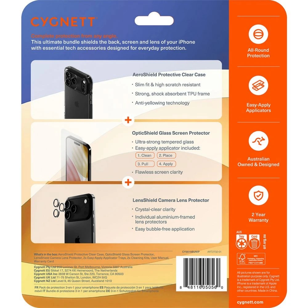 5 Cygnett 360 Bundle iPhone 17 Pro Max, 5 of 5