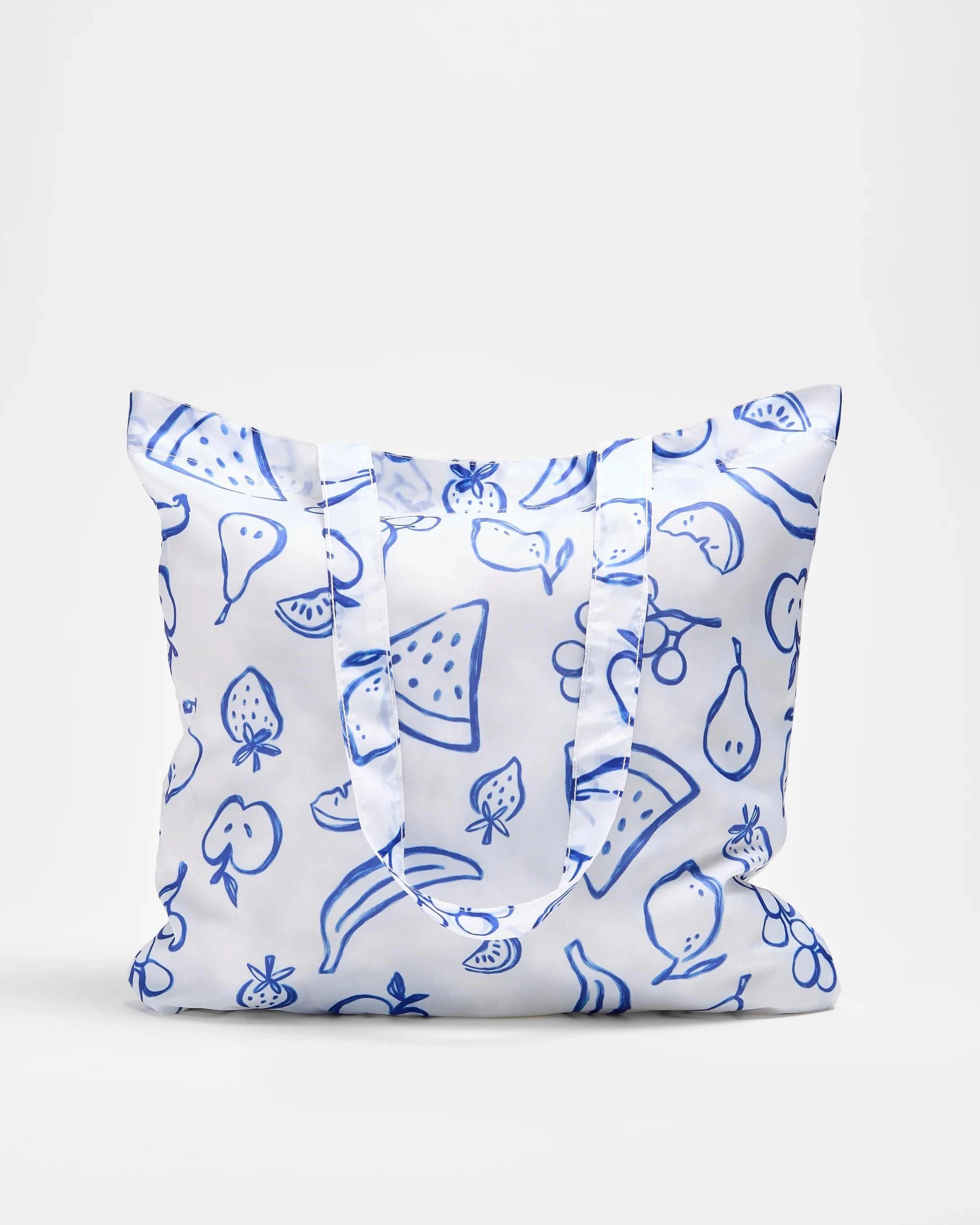 1 Target Fold Up Shopper Tote Bag FRUIT SALAD, 1 of 3