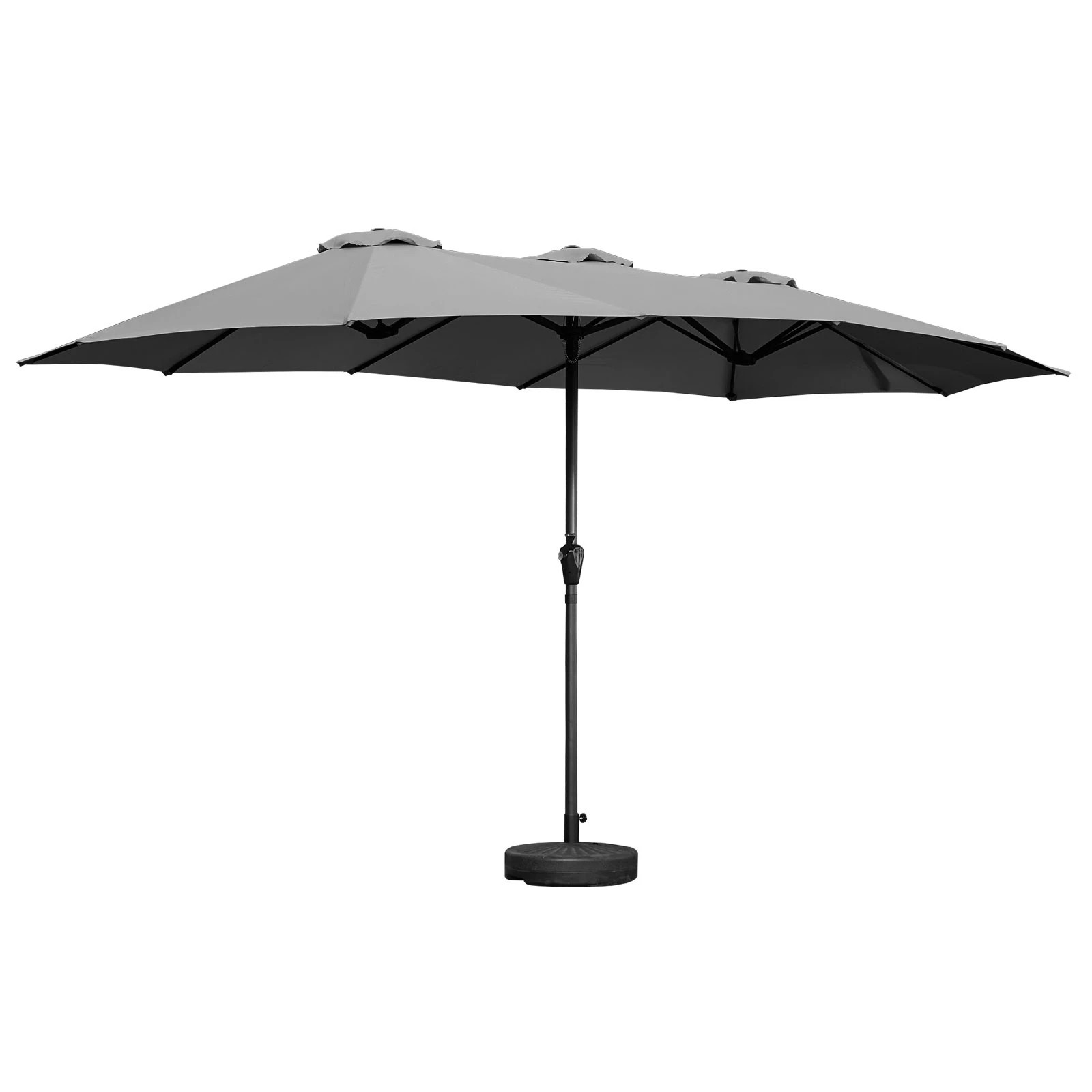Livsip Outdoor Umbrella 4.52M Double-Sided Garden Shade with Base ...