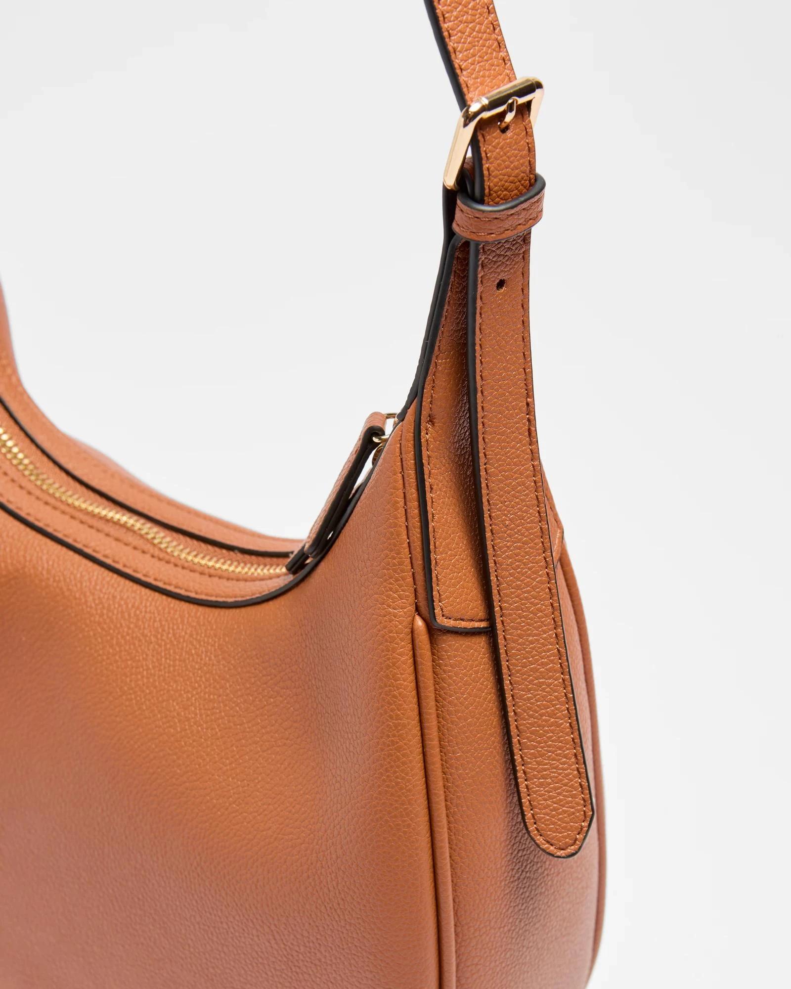 2 Target Woman Soft Slouchy Shoulder Bag TAN, 2 of 2