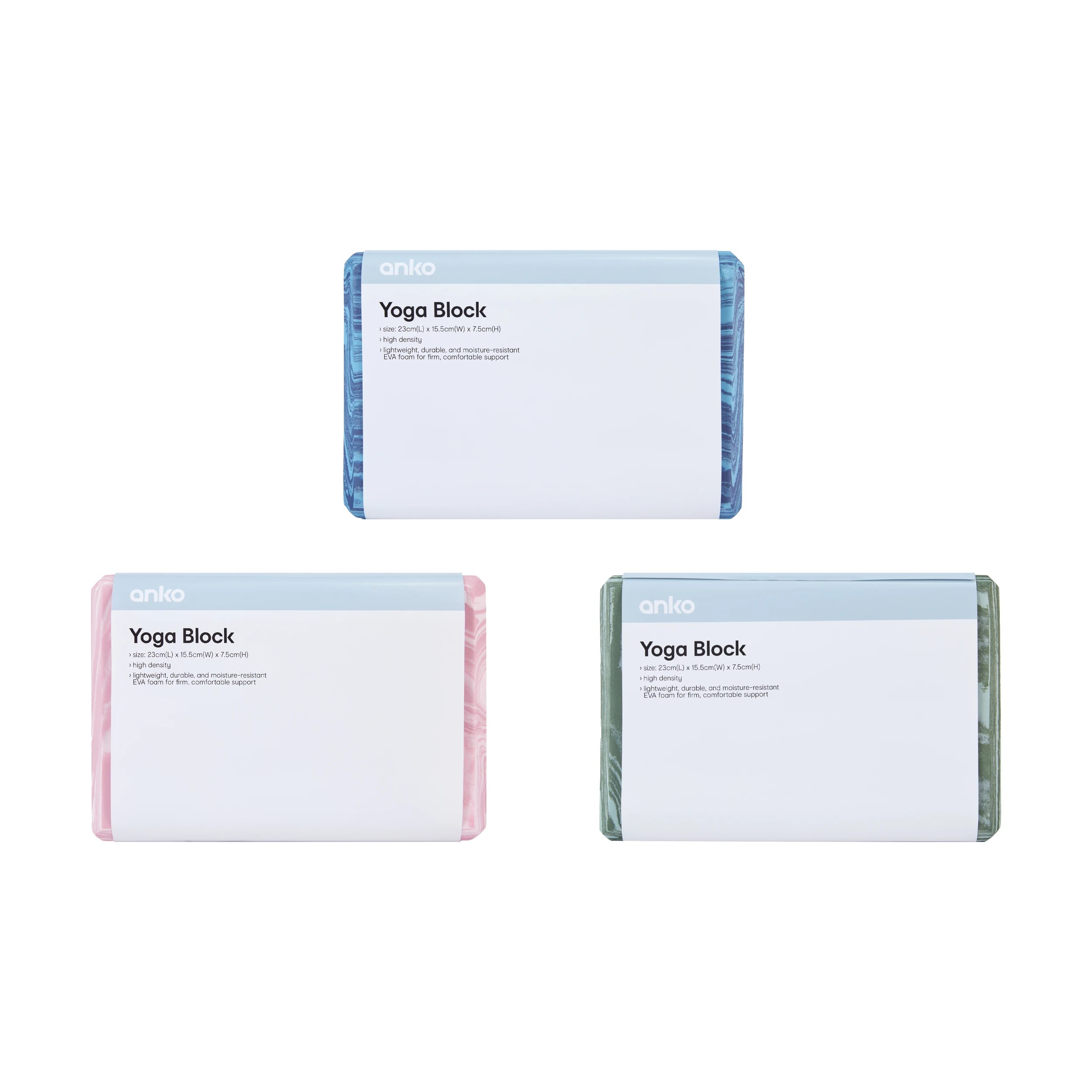 4 Yoga Block - Assorted, 4 of 4