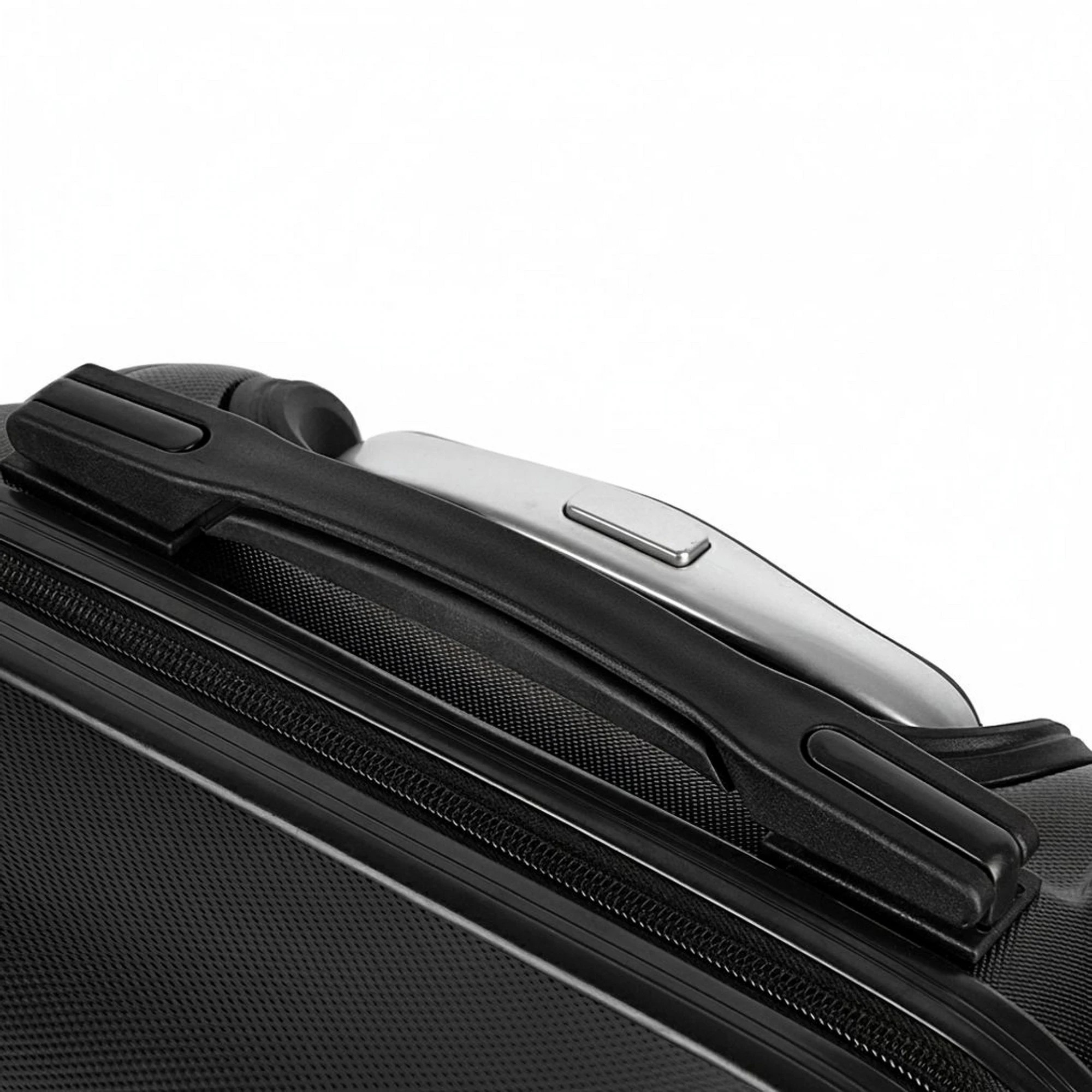 5 Wanderlite 3pc Luggage Trolley Set Suitcase Travel TSA Carry On Hard Case - Black, 5 of 7