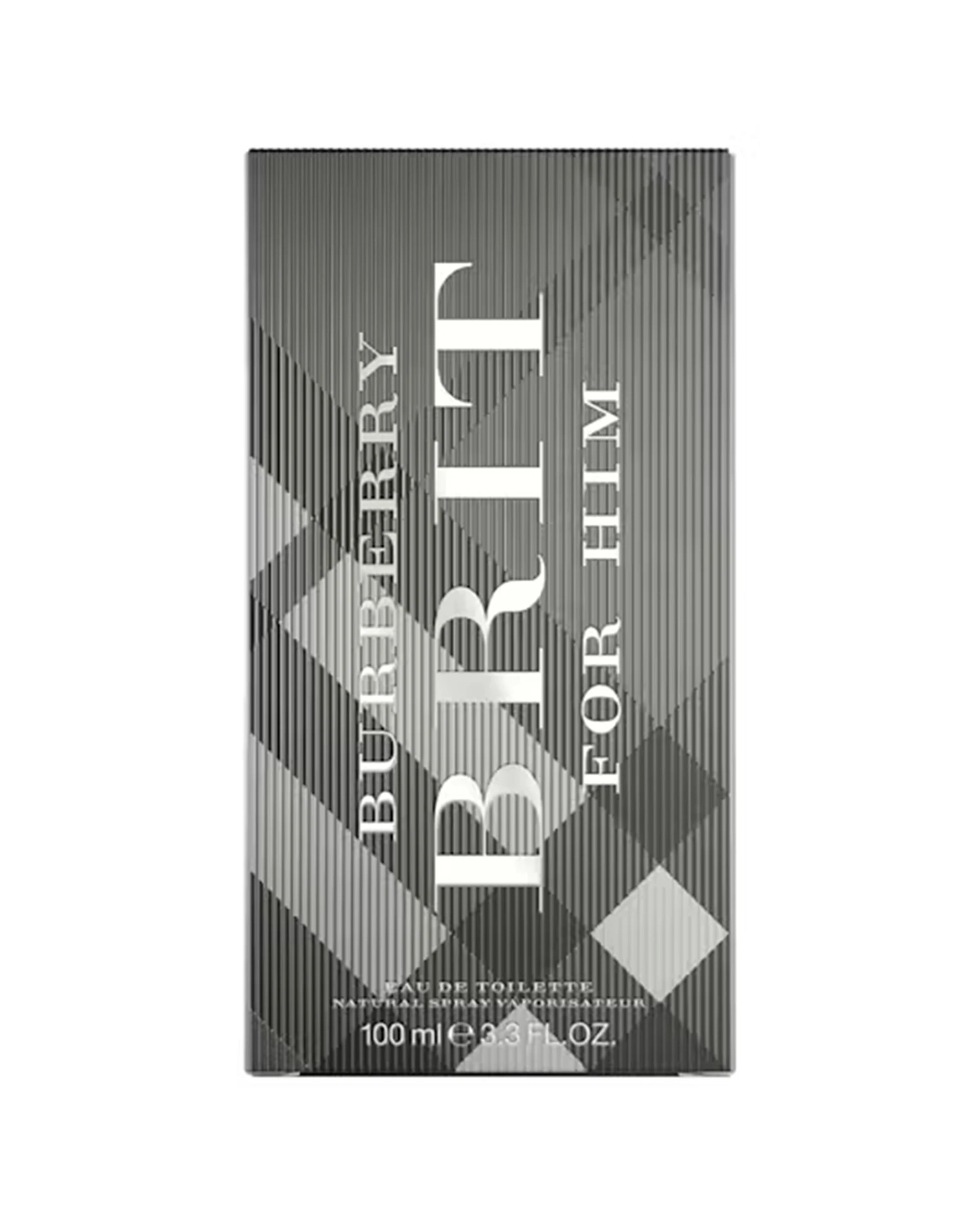 2 Burberry Brit For Him Mens Fragrance Edt Eau De Toilette Spray 100Ml, 2 of 3