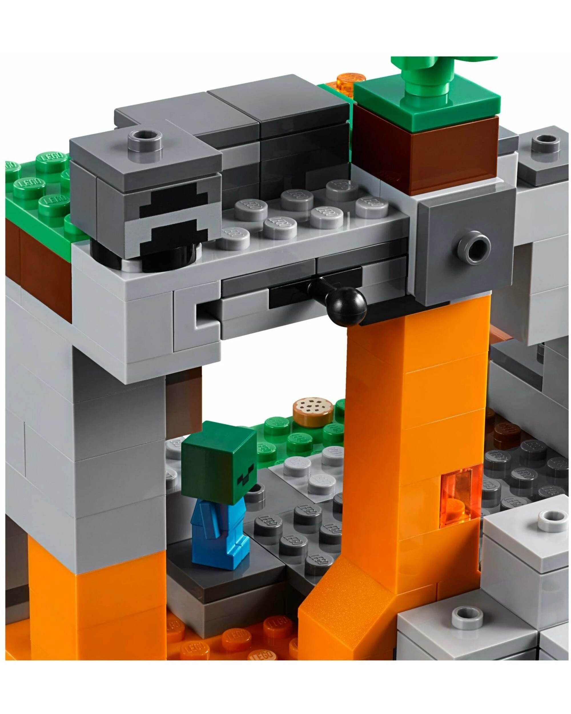 4 LEGO 21141 The Zombie Cave Minecraft Set, 4 of 5