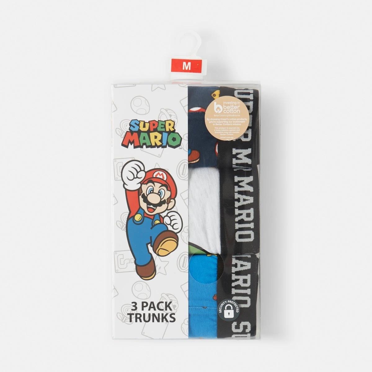 10 3 Pack Super Mario License Trunks Mario, 10 of 10