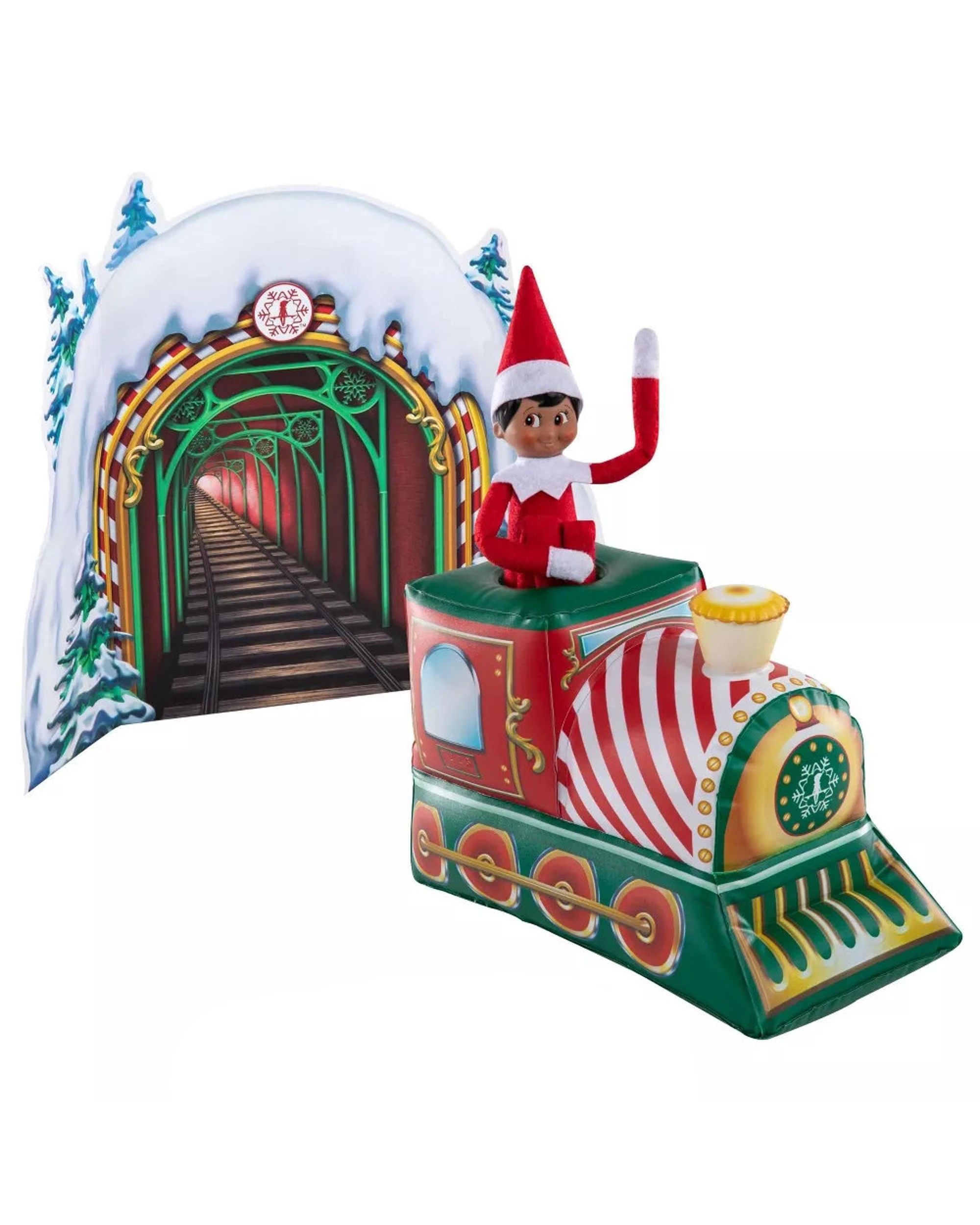 Elf On The Shelf Elves At Play Peppermint Train Ride - Kmart