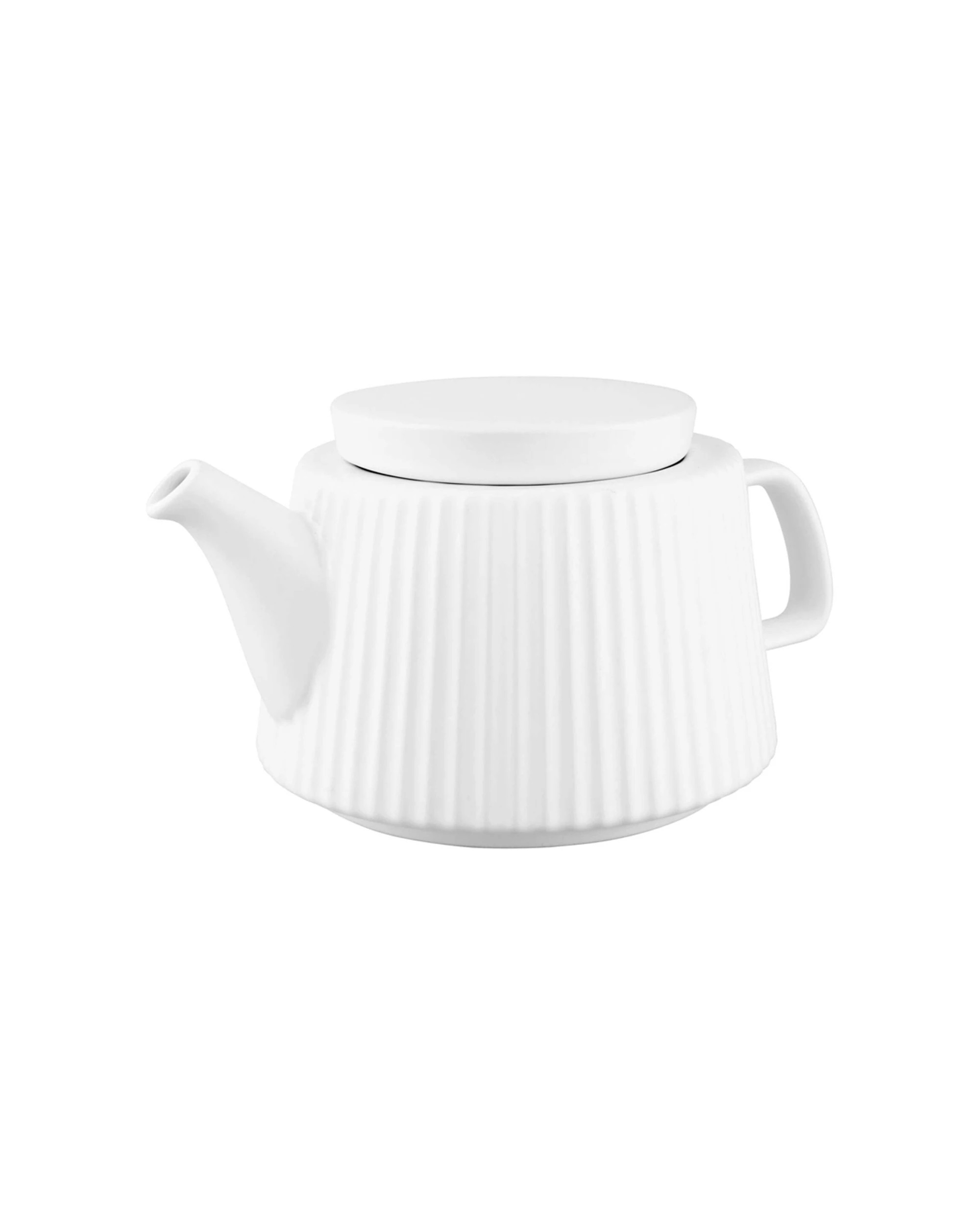 1 Avanti Siena Stoneware Teapot With Removable Infuser 950ml Dishwasher Safe
 - White, 1 of 3