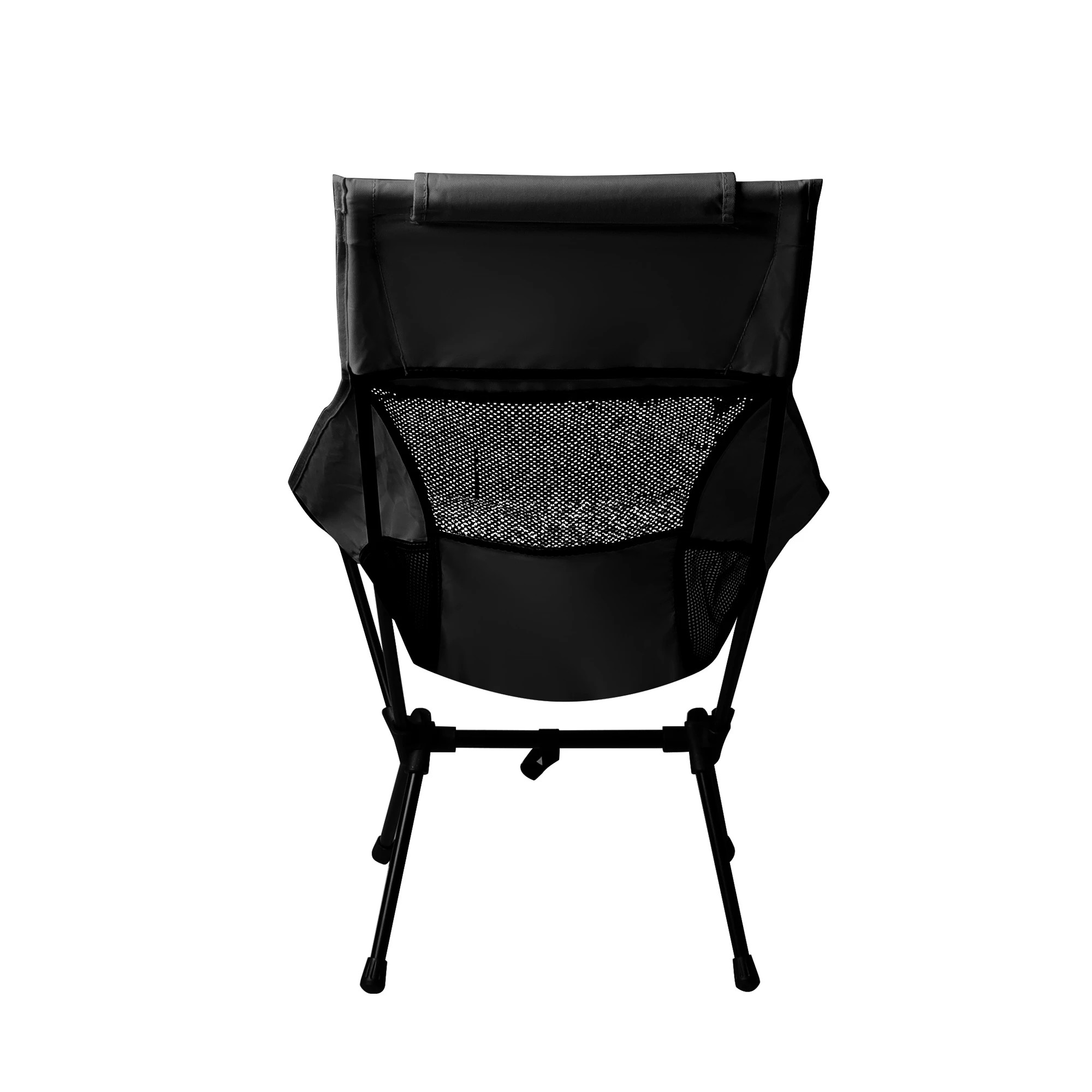 2 Traderight Portable Foldable Camping Chair - Black, 2 of 7