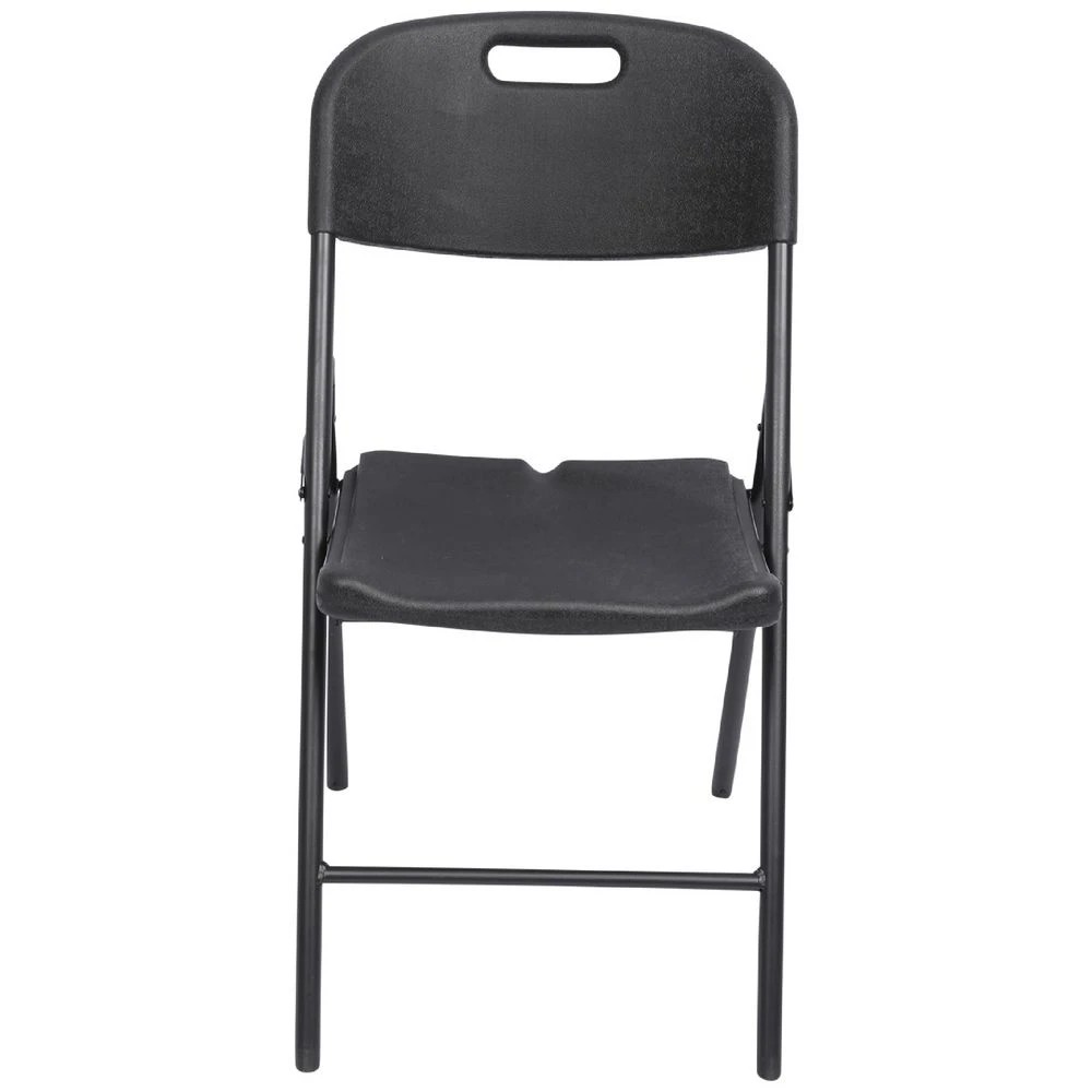 3 J.Burrows Outdoor Folding Chair Black Visitor Chairs and Stools, 3 of 7