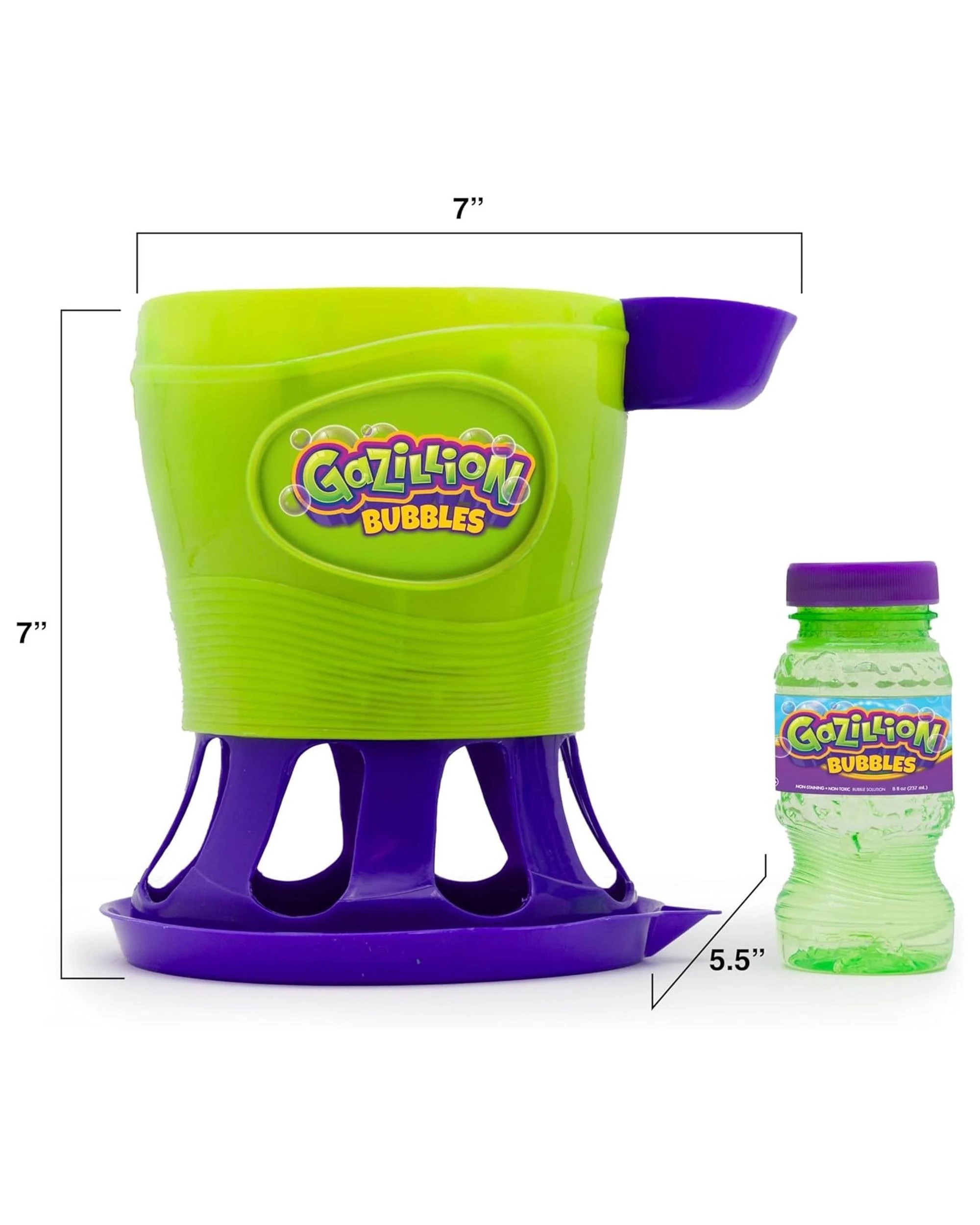 6 Gazillion Bubble Tornado Bubble Machine, 6 of 6