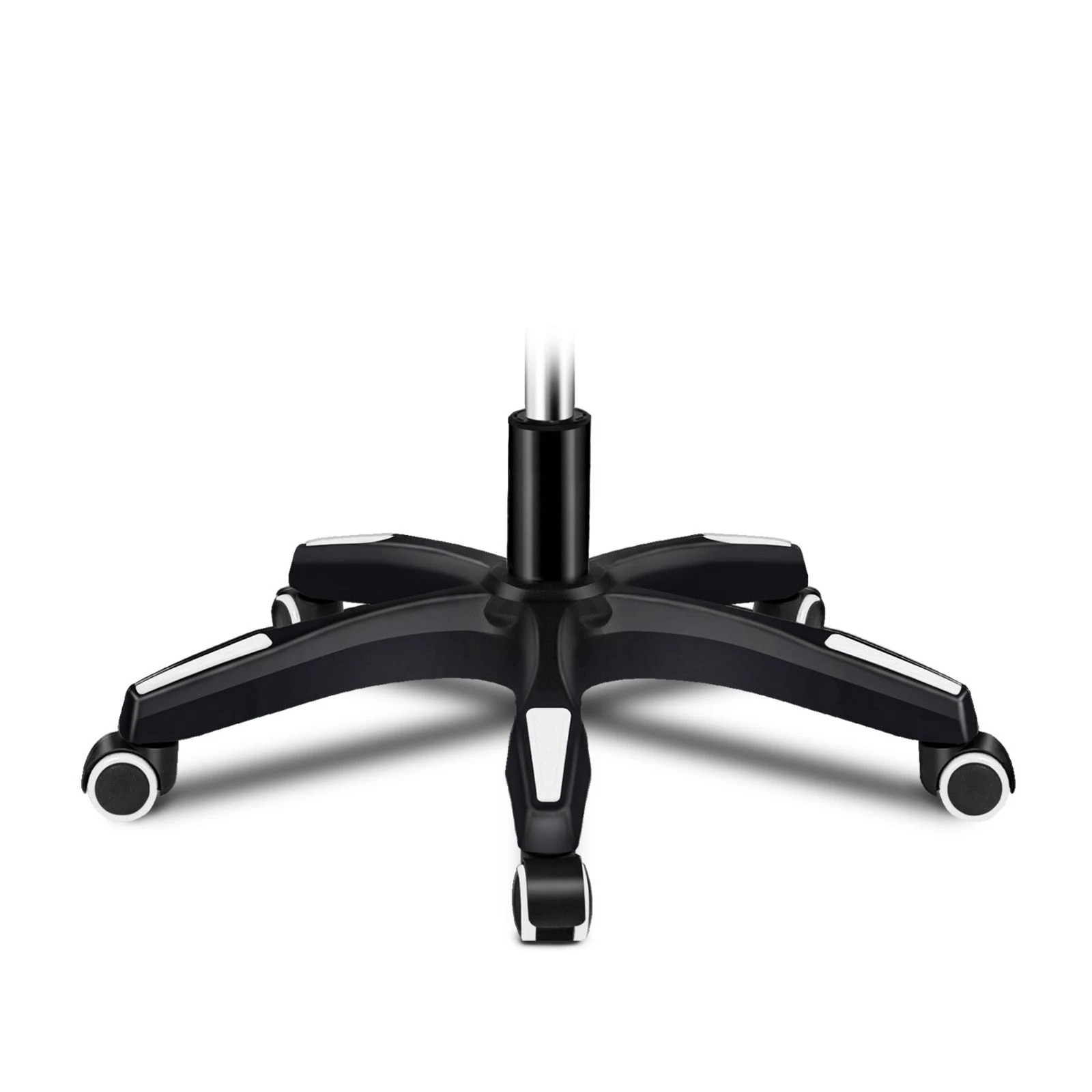 6 Alfordson Gaming Chair Office Massage Racing Computer Seat Fabric Footrest - White, 6 of 10