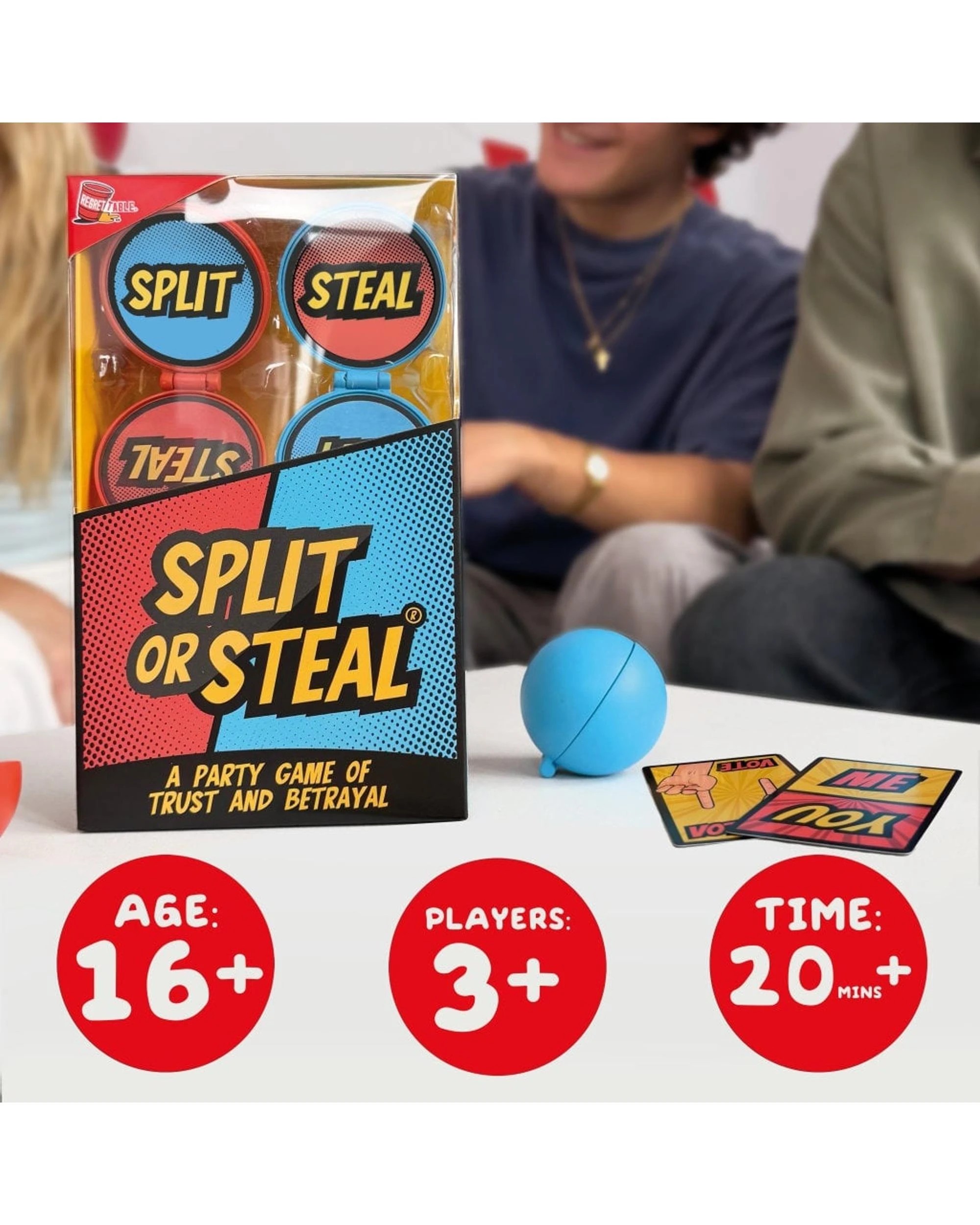 7 Split or Steal Board Game, 7 of 7