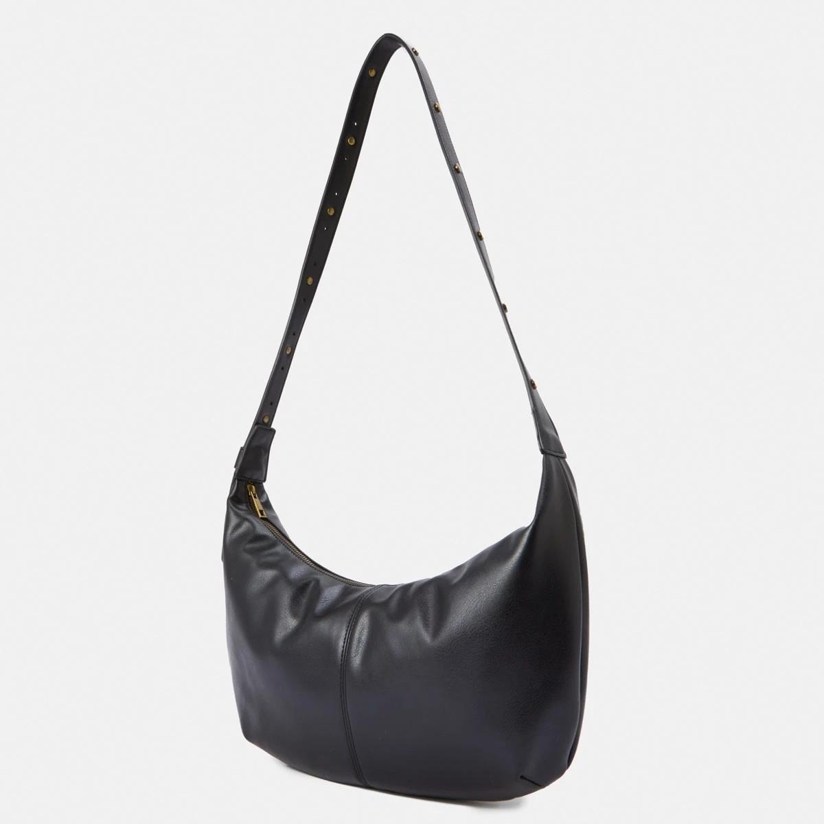 2 Crescent Crossbody Bag BLACK, 2 of 7