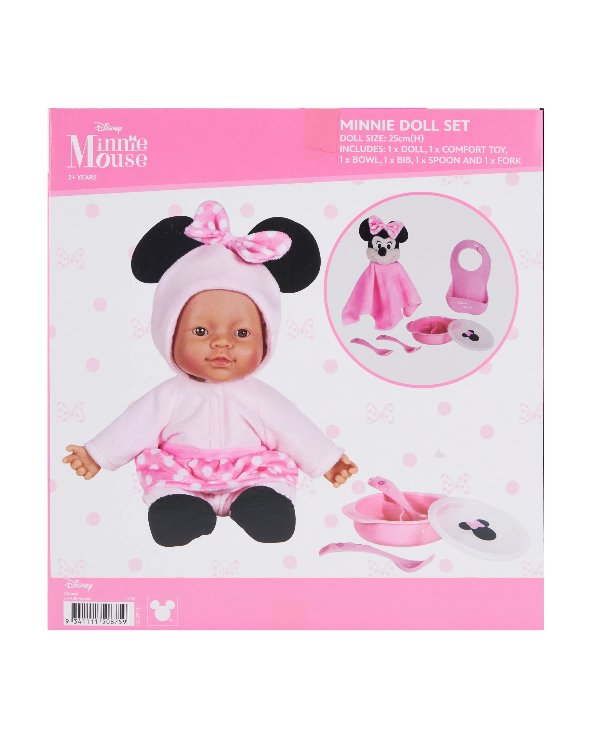 7 Disney Minnie Mouse Doll Set, 7 of 7