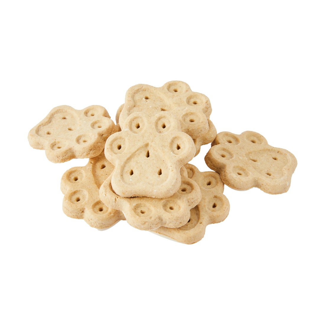 2 Pet Treat Paw Print Cookies Yoghurt, 2 of 3