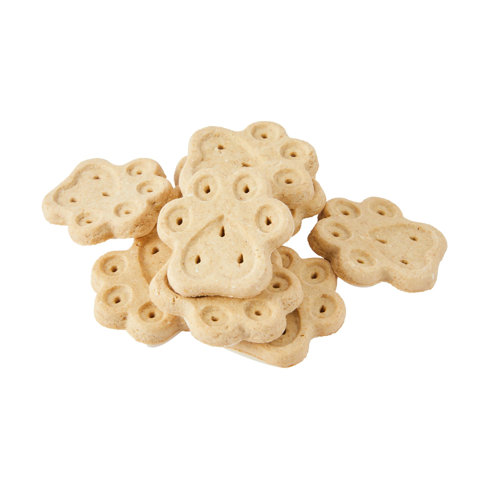 2 Pet Treat Paw Print Cookies Yoghurt, 2 of 3