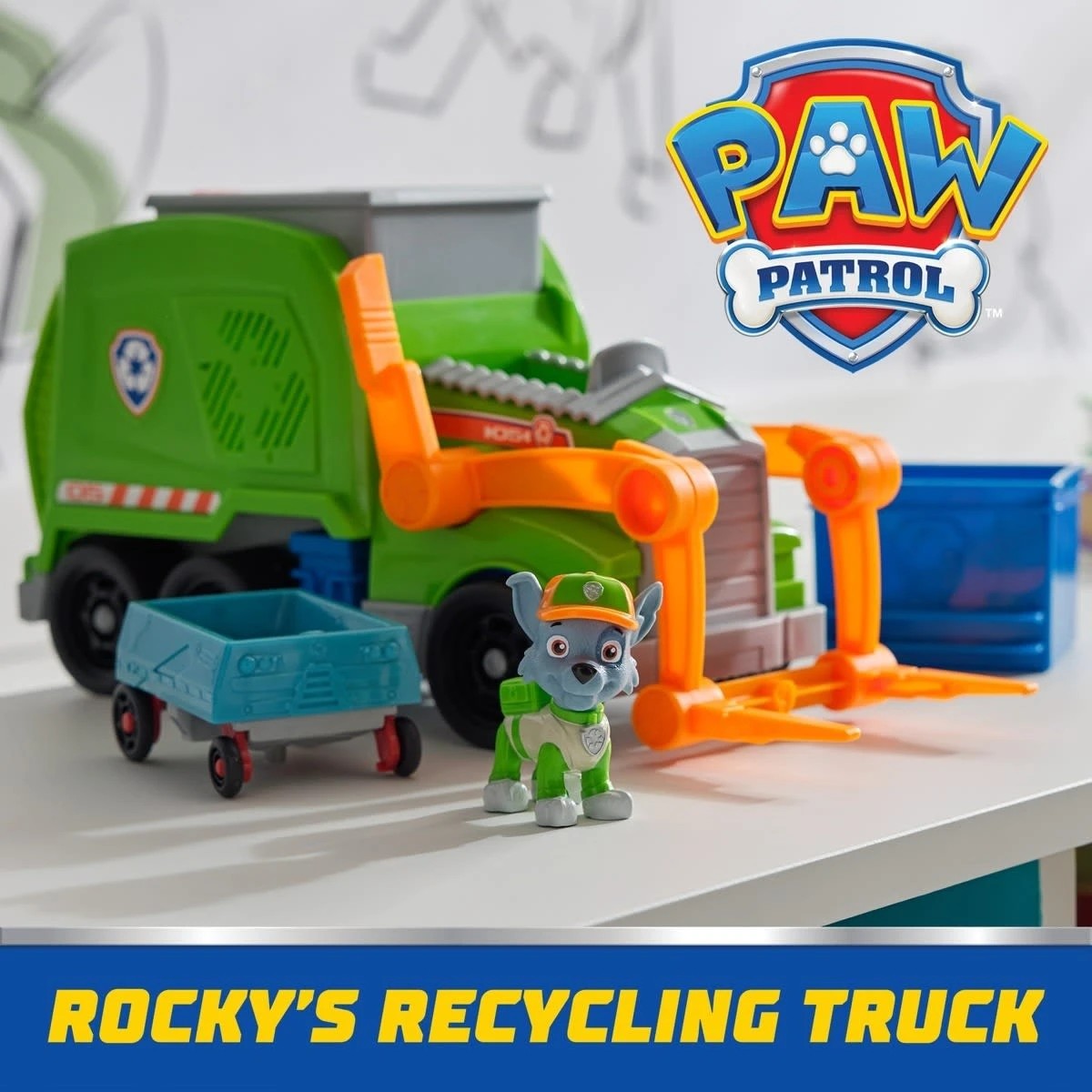 3 PAW Patrol Crush 'N' Roll Recycling Truck, 3 of 10