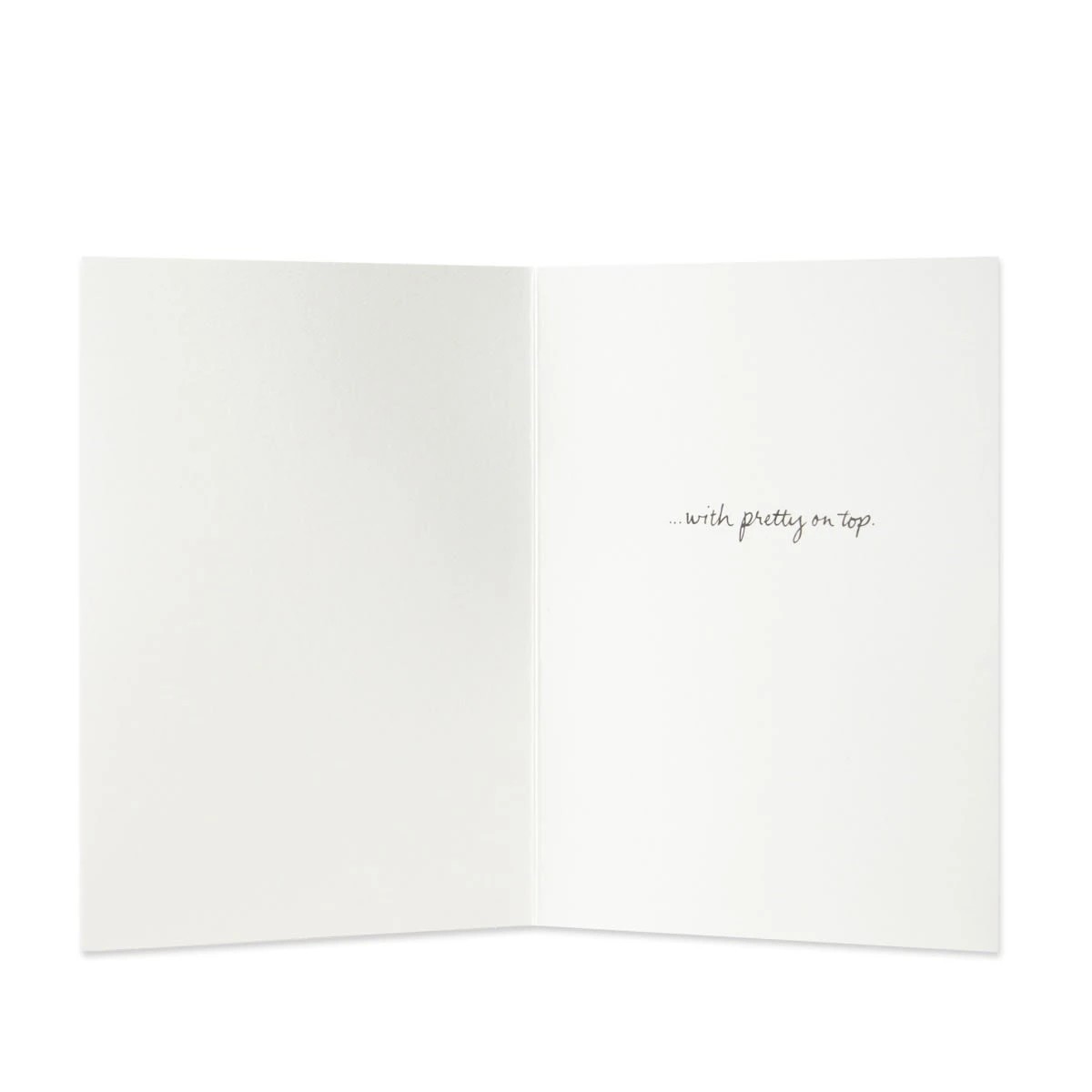 2 Hallmark Signature Birthday Card - Floral Cupcake, 2 of 3