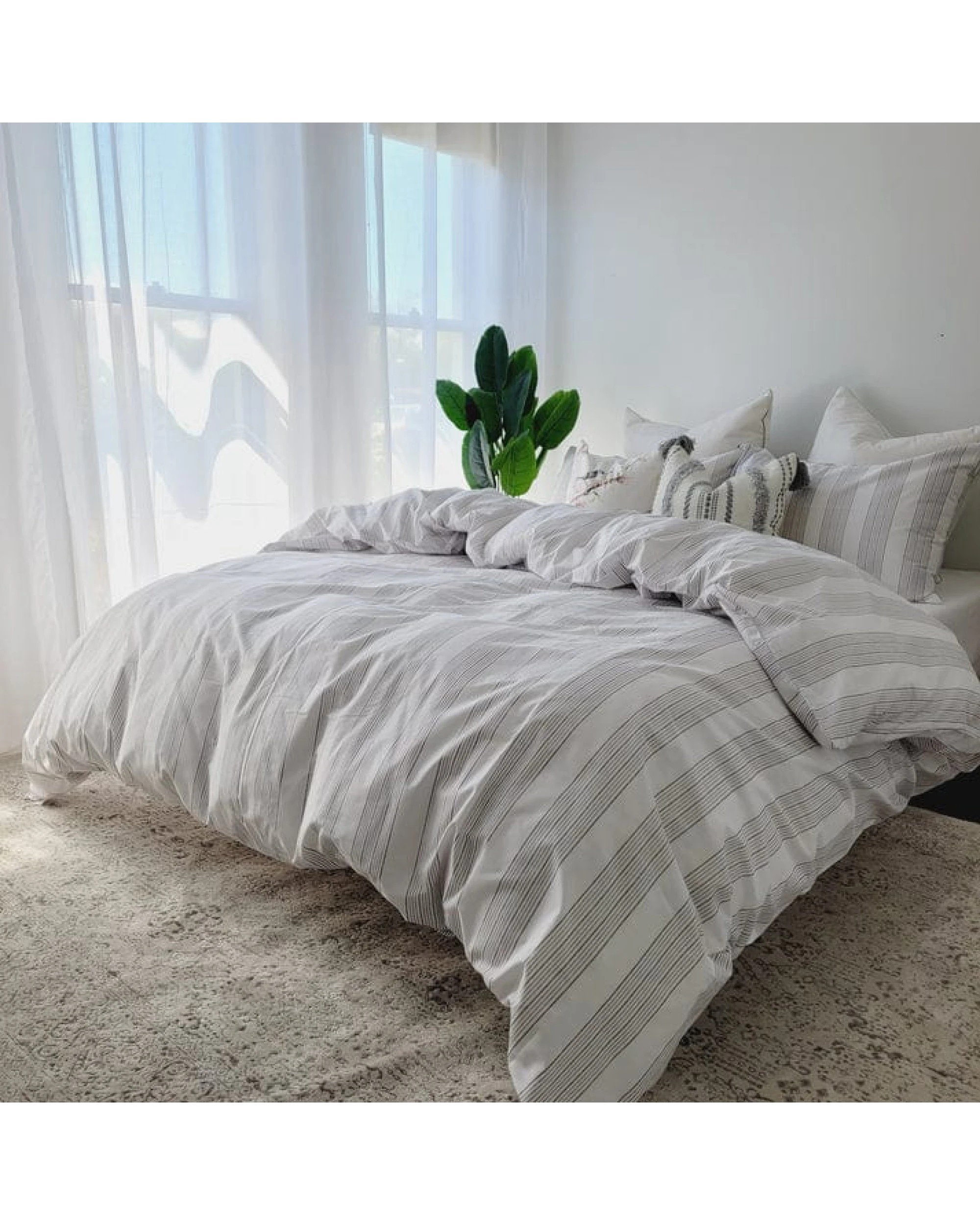 1 Amsons Pure Cotton Quilt Cover Set Kaira - King Bed - Multi, 1 of 1