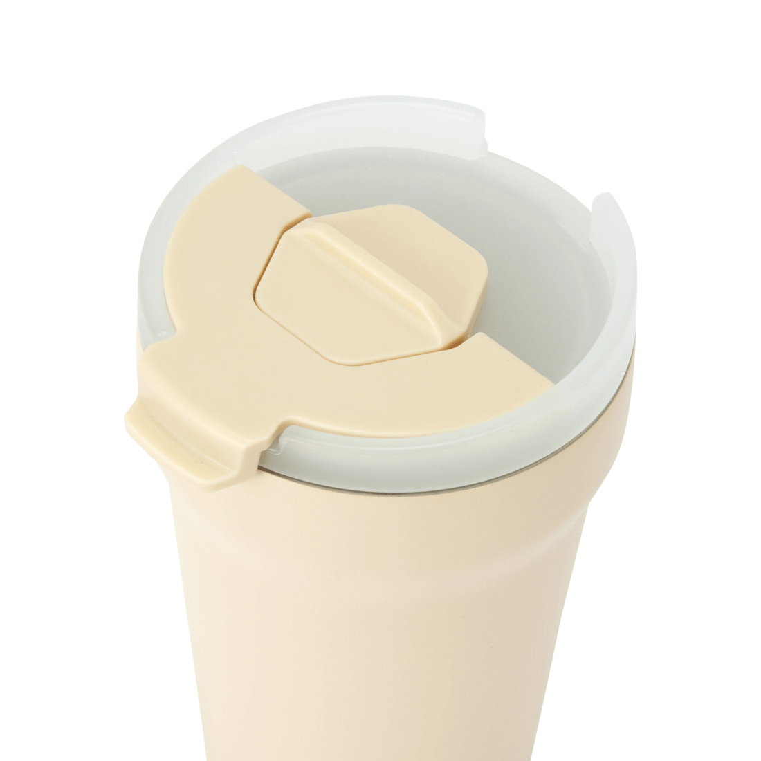 2 350ml Ceramic Coating Coffee Cup - Cream, 2 of 6