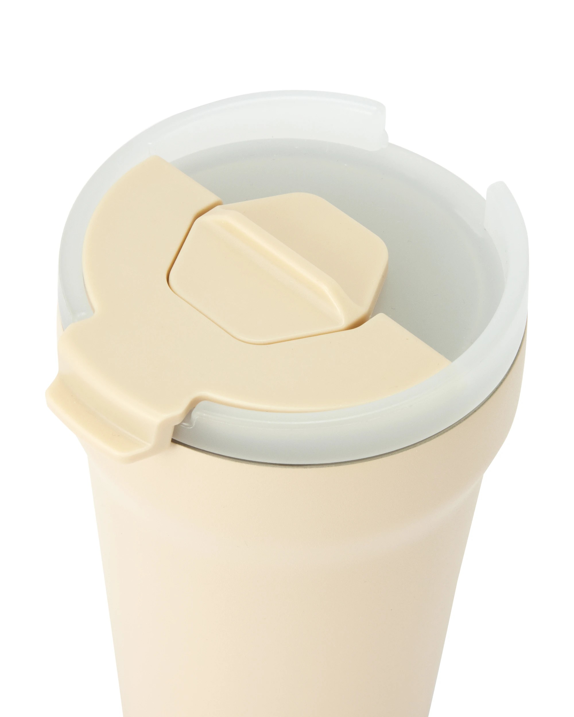 2 350ml Ceramic Coating Coffee Cup - Cream, 2 of 6