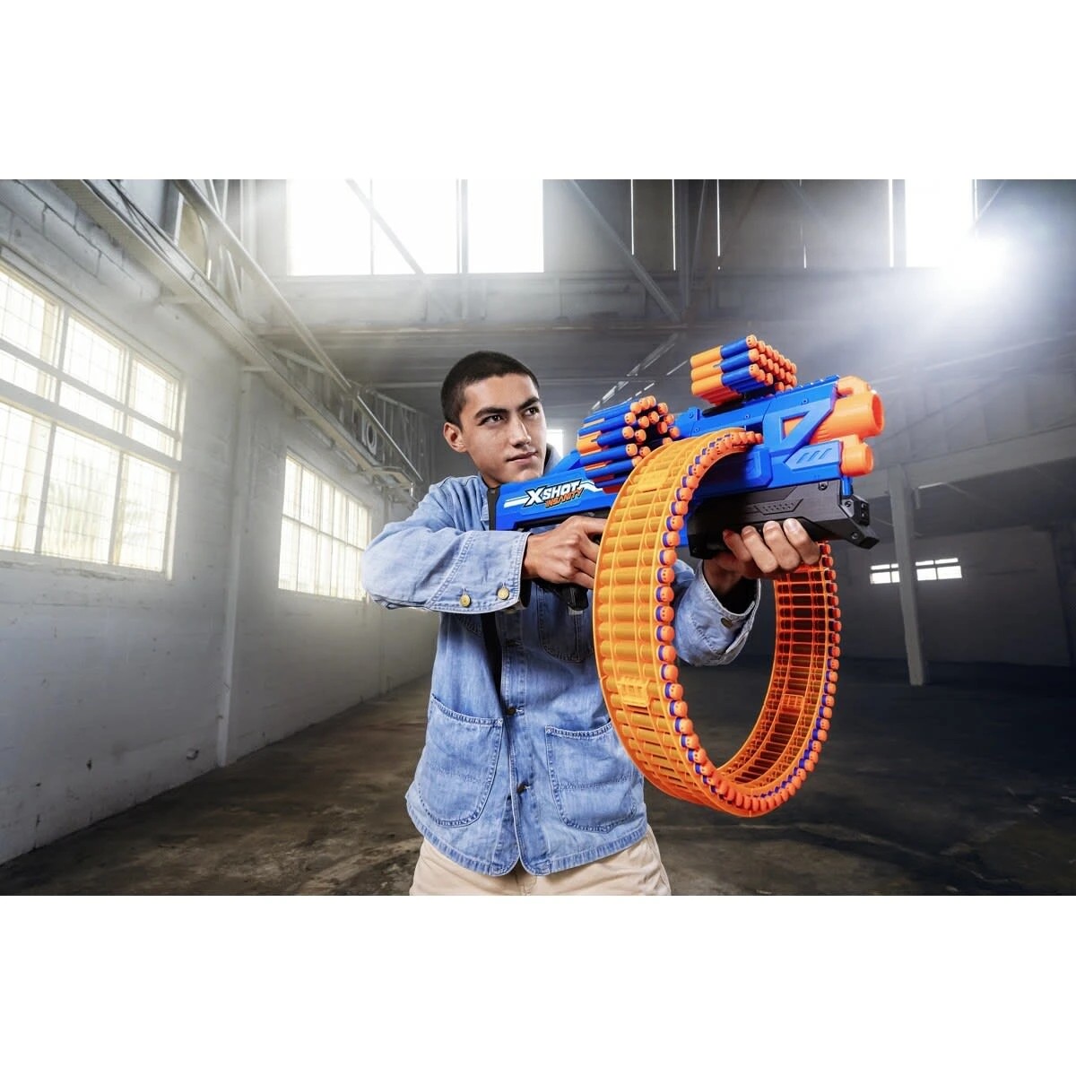 5 Zuru X-Shot Insanity Mad Mega Barrel Blaster 72 Darts, 5 of 6