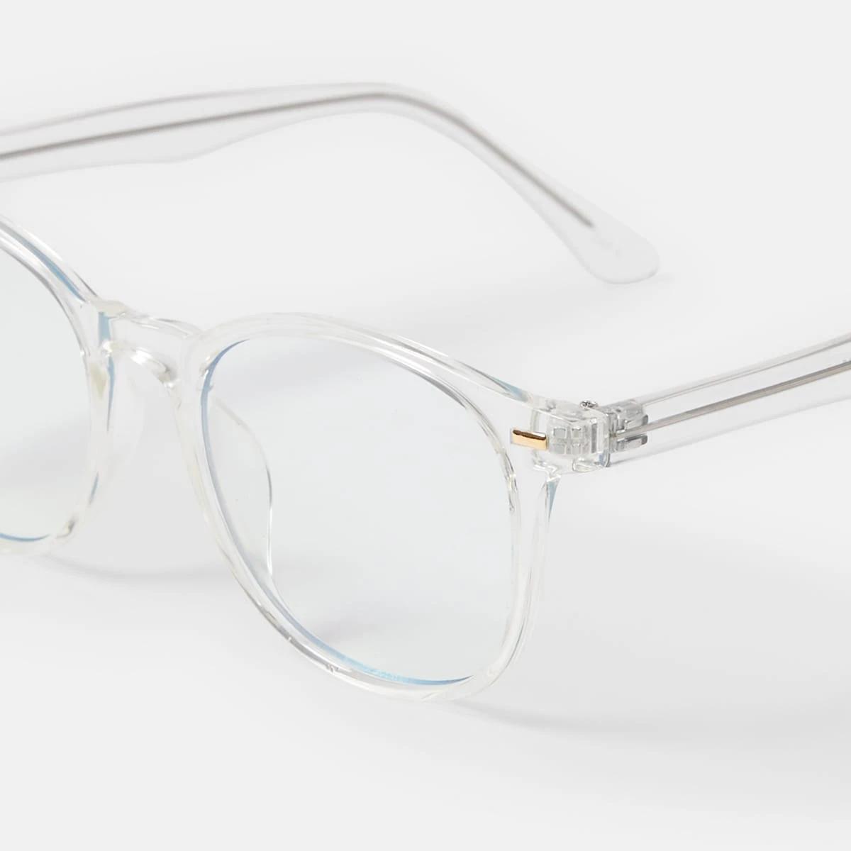 4 Clear Blue Light Glasses Clear, 4 of 6