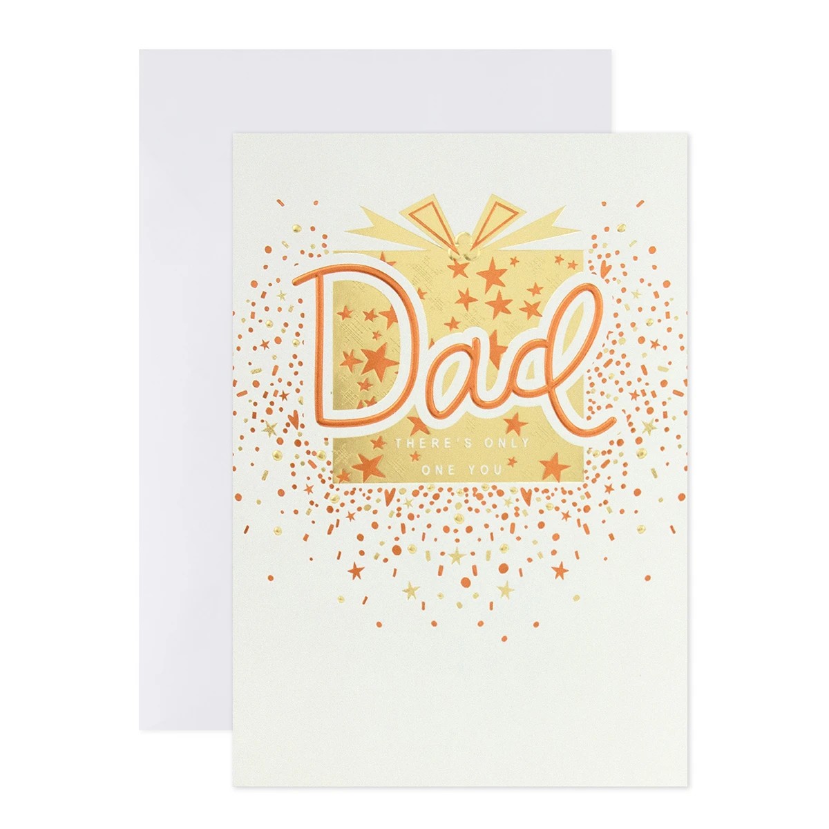 1 Connections from Hallmark Birthday Card -  Dad Foil Present, 1 of 3