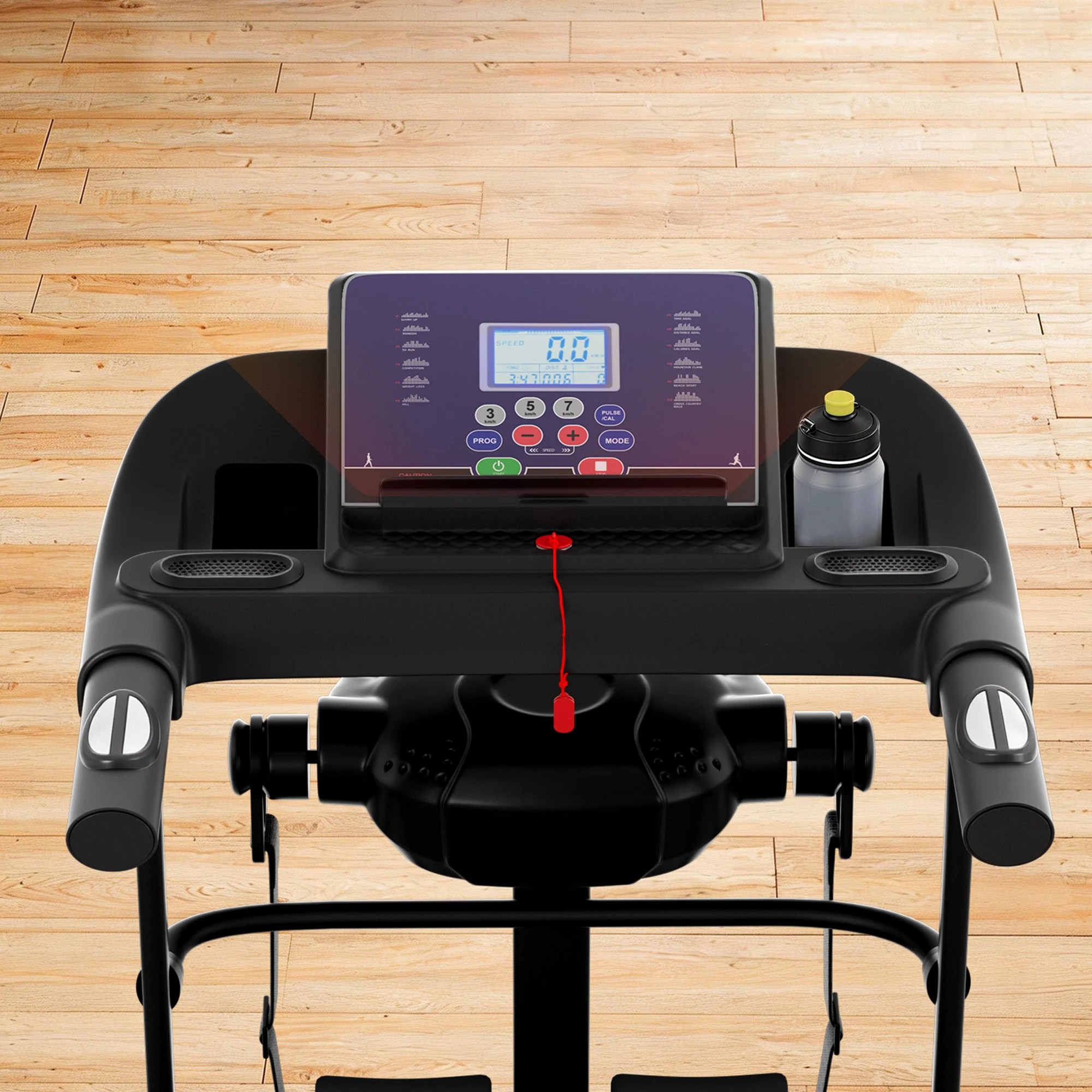 8 Everfit 5 in 1 Treadmill Electric Home Gym Fitness Exercise Machine w/ Massager 400mm, 8 of 10
